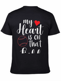 My Heart is On That Baseball T-Shirt