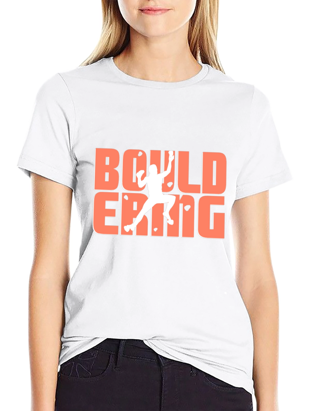Bouldering Graphic T-Shirt - Black