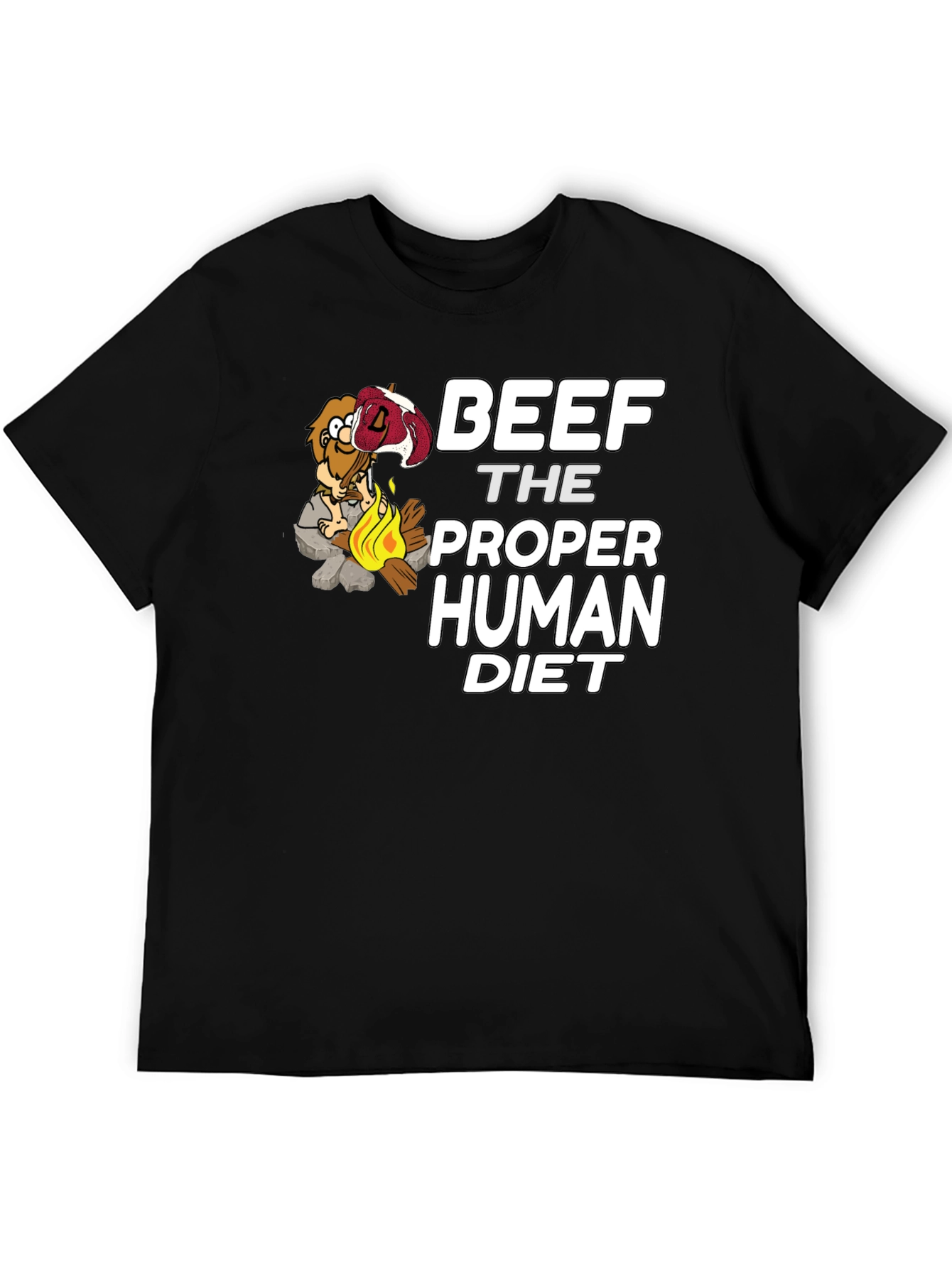 Beef The Proper Human Diet Graphic T-Shirt