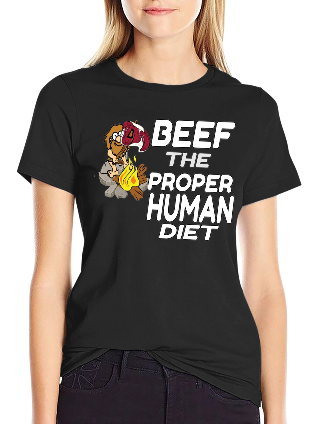 Beef The Proper Human Diet Graphic T-Shirt