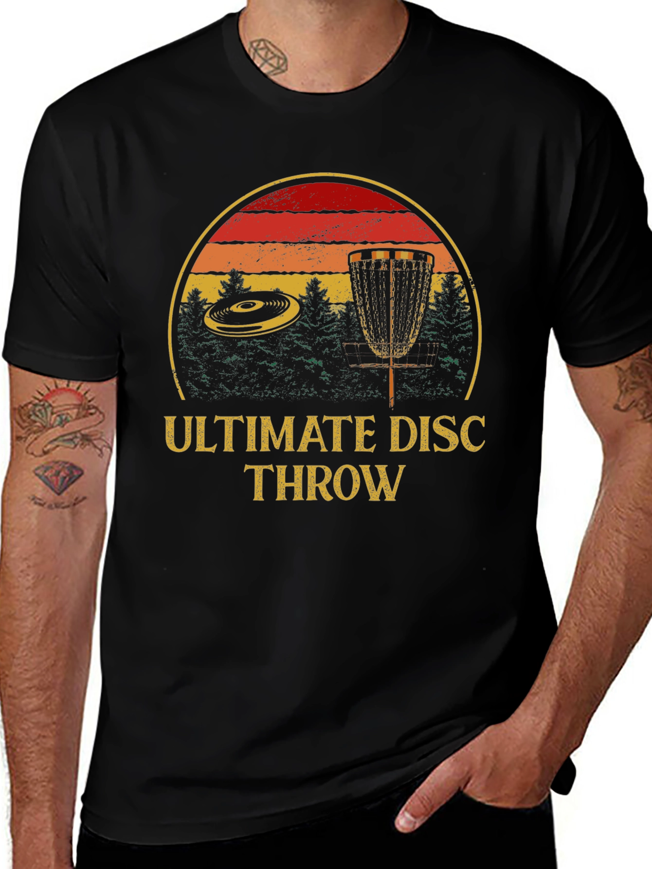 Ultimate Disc Throw Graphic T-Shirt