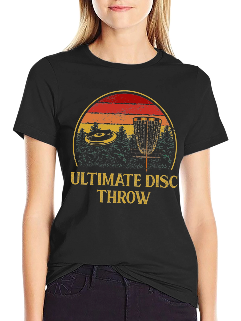 Ultimate Disc Throw Graphic T-Shirt