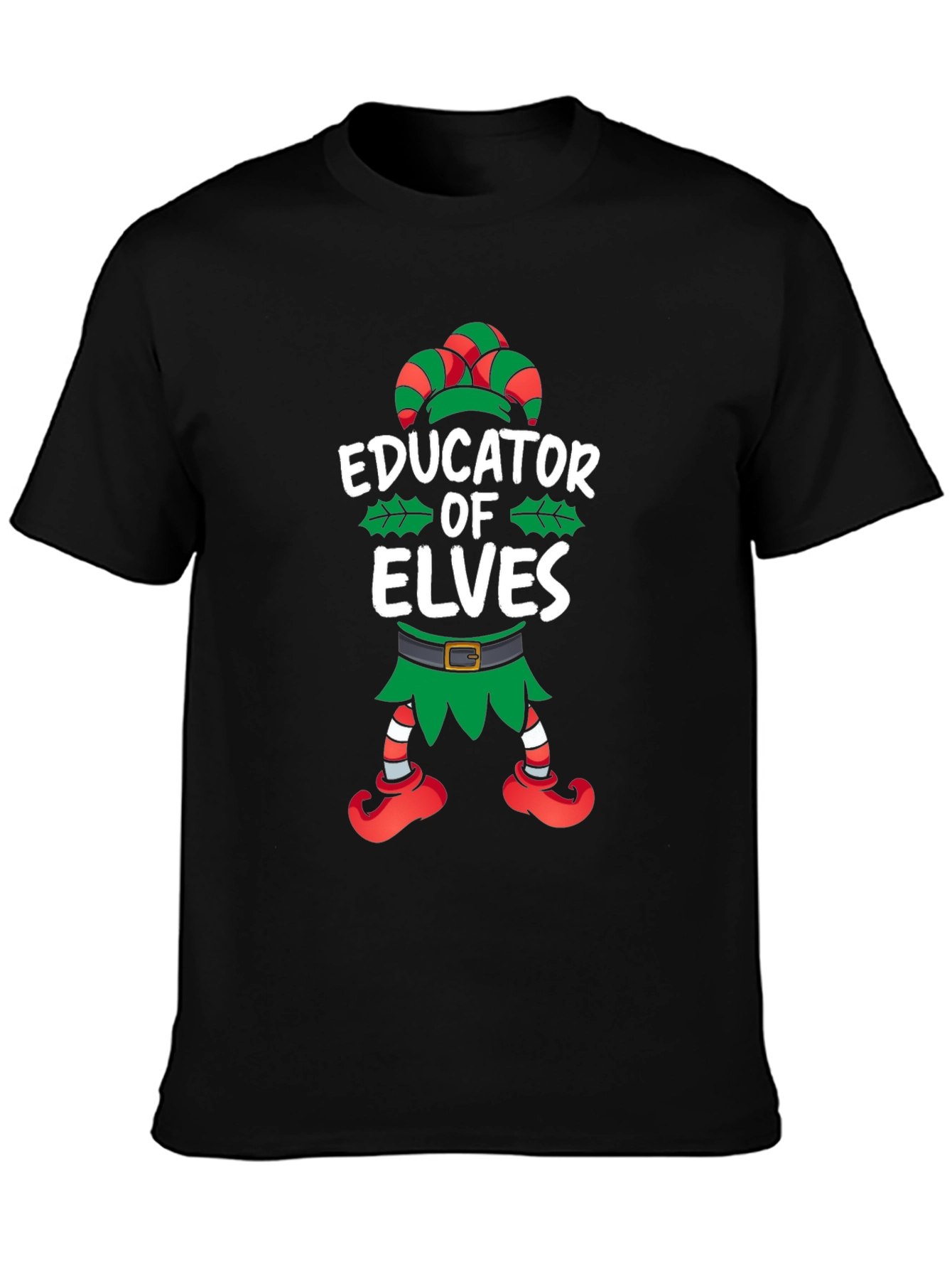 Educator of Elves Christmas T-Shirt