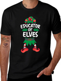Educator of Elves Christmas T-Shirt