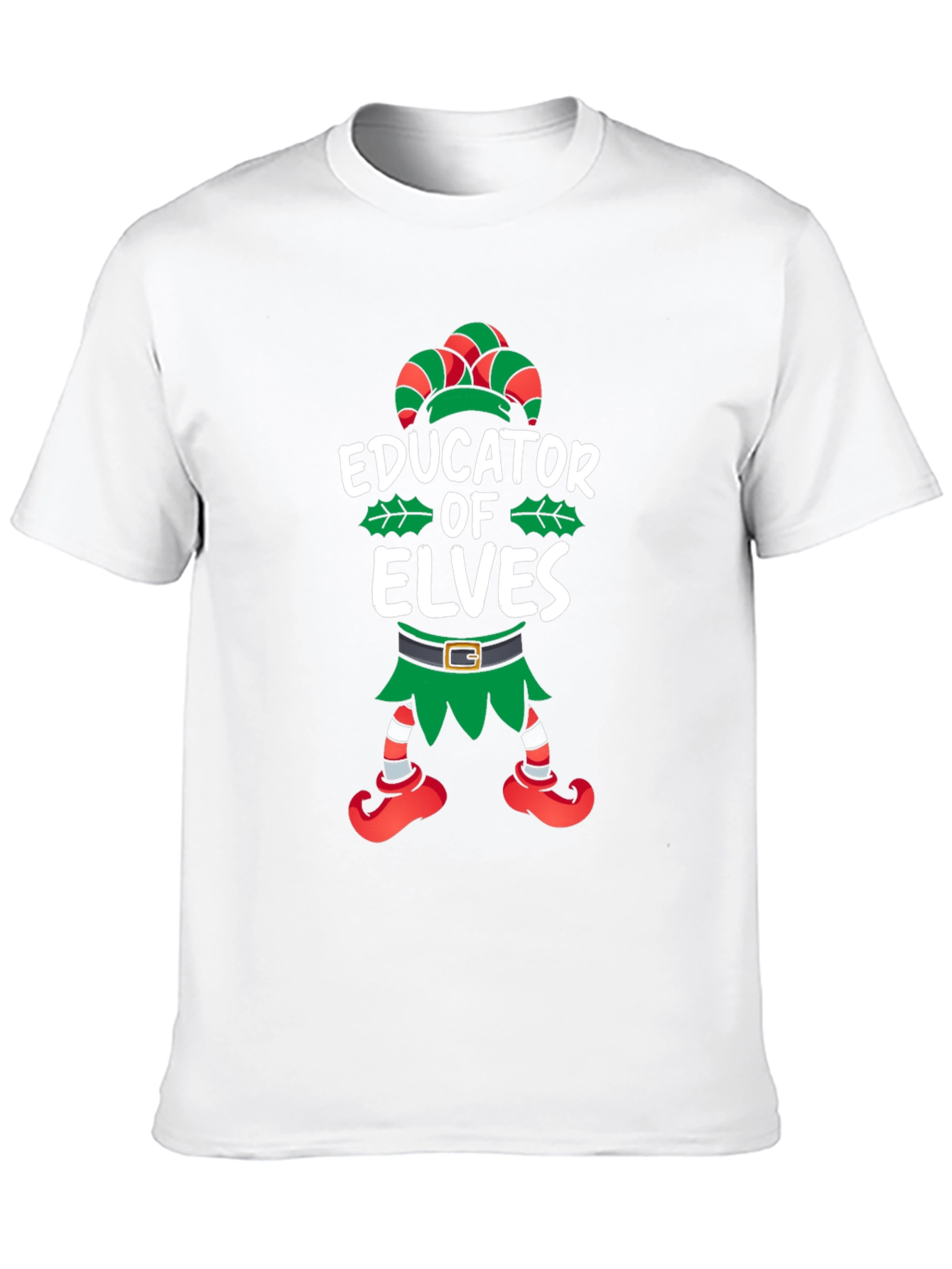 Educator of Elves Christmas T-Shirt