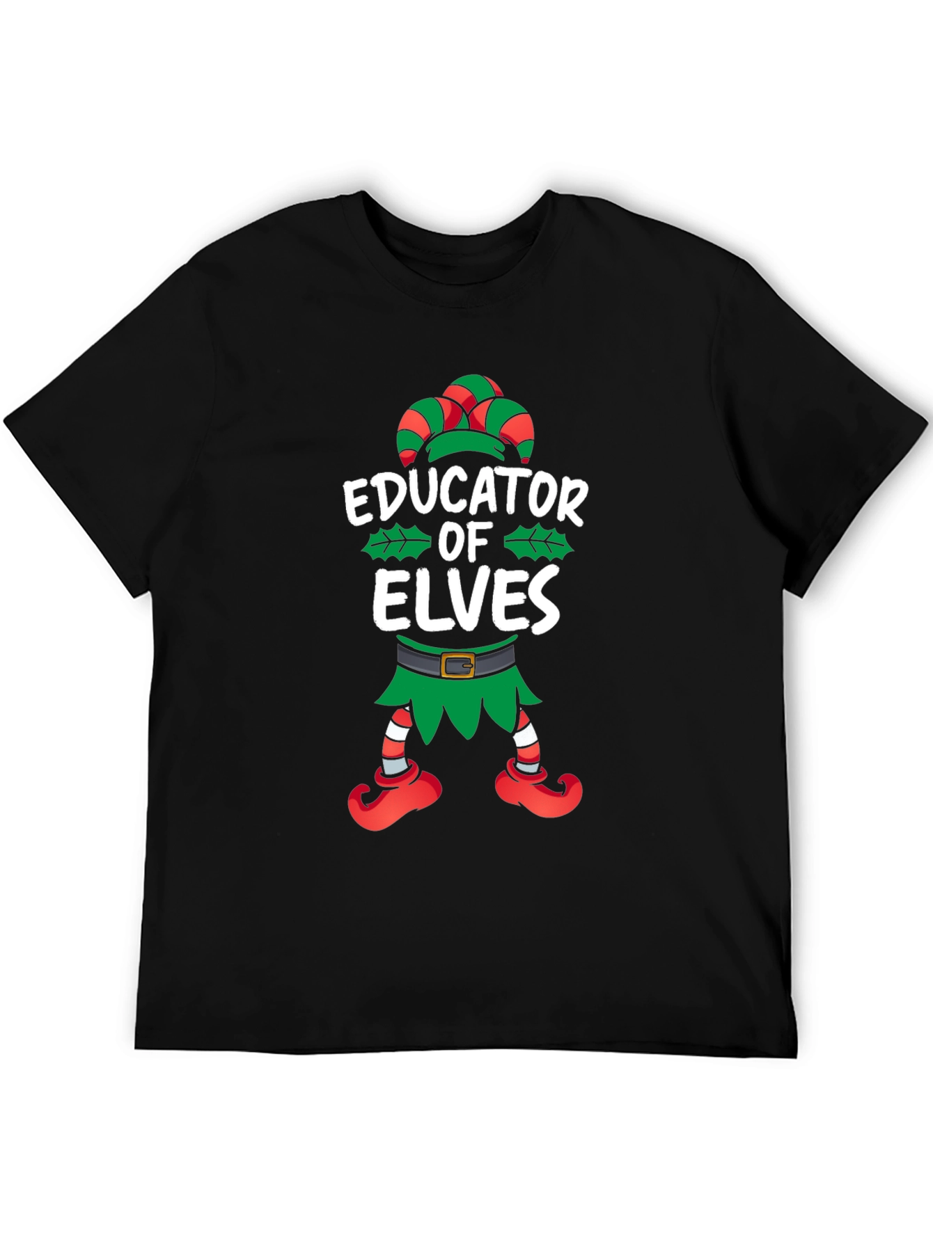 Educator of Elves Christmas T-Shirt