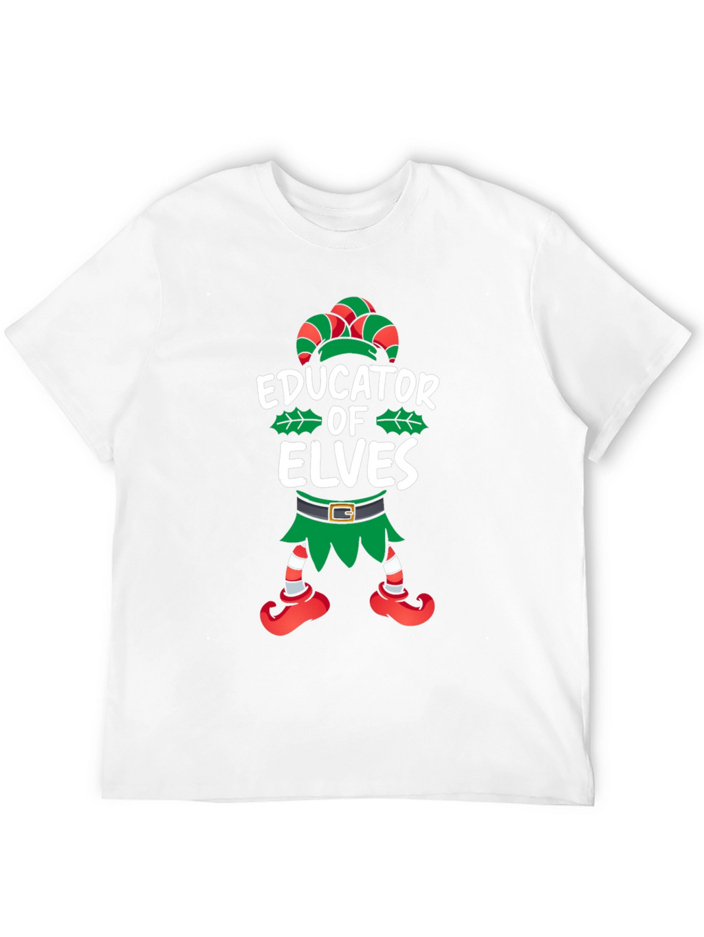 Educator of Elves Christmas T-Shirt