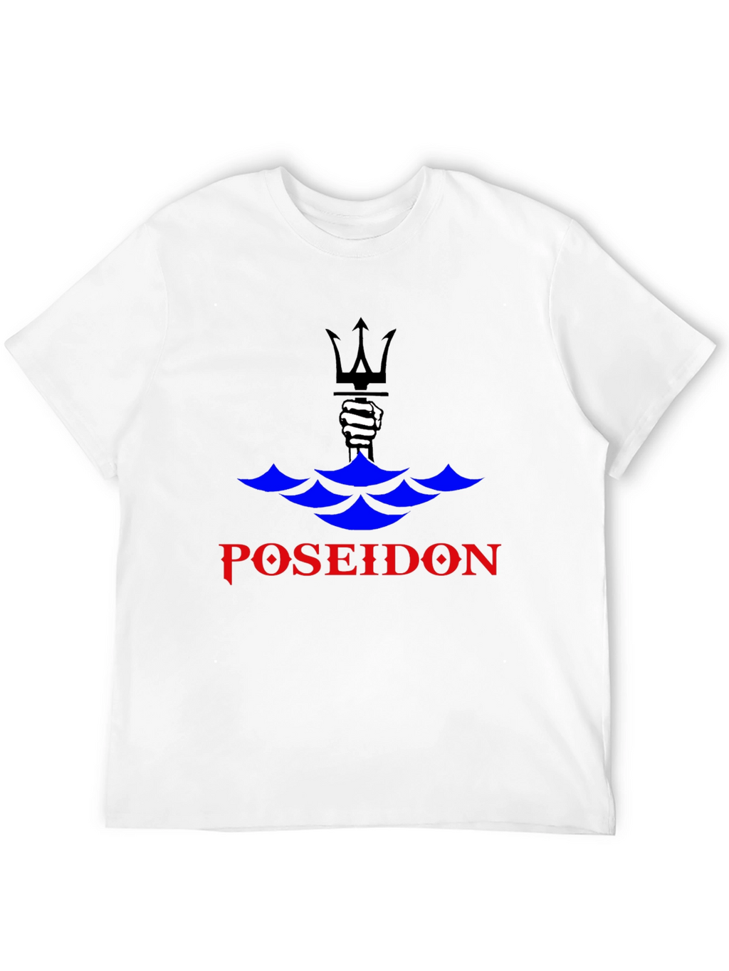 Poseidon Black Graphic Tee - Mens