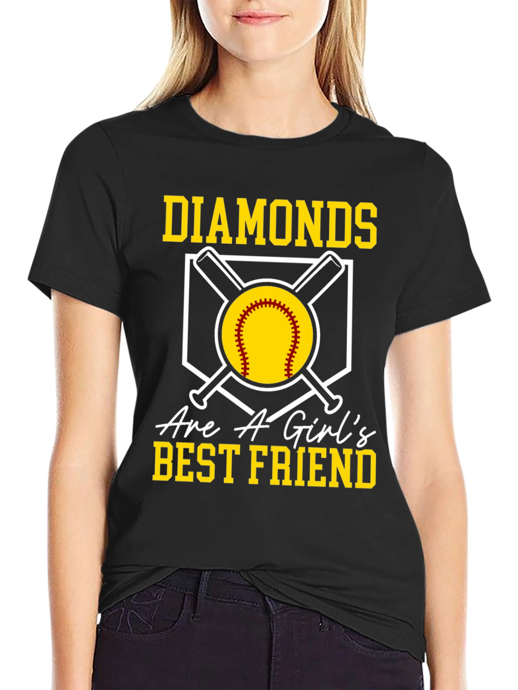 Diamonds are a Girls Best Friend T-Shirt
