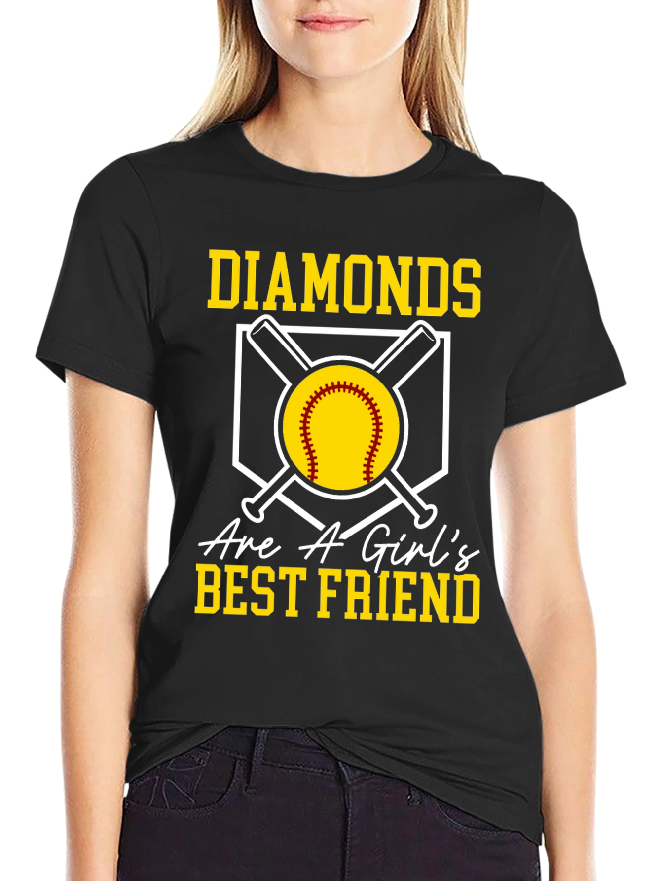Diamonds are a Girls Best Friend T-Shirt