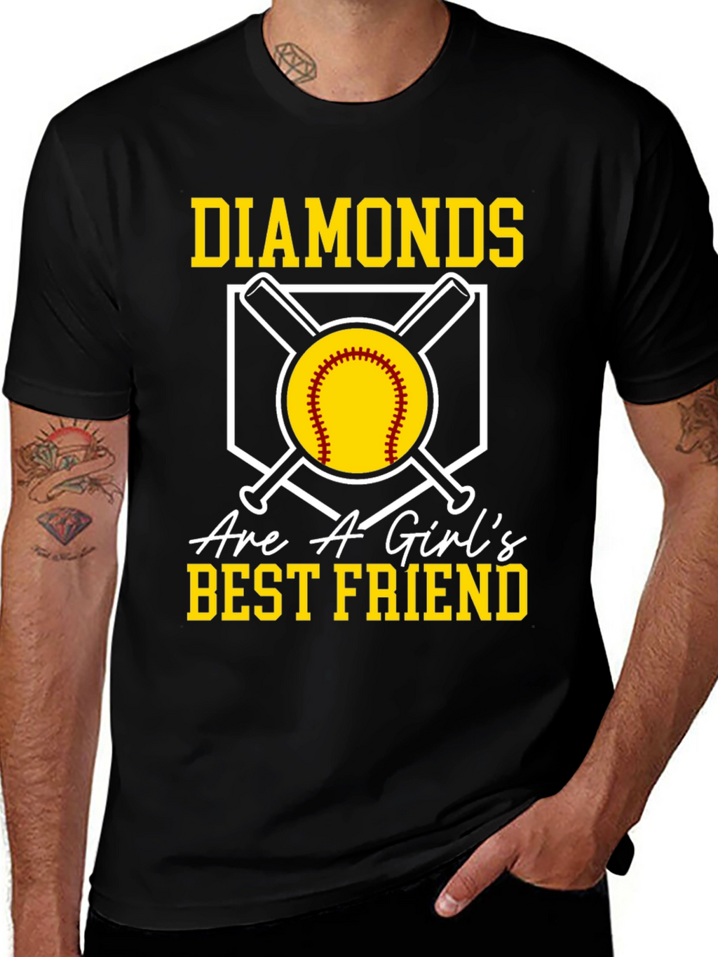 Diamonds are a Girls Best Friend T-Shirt
