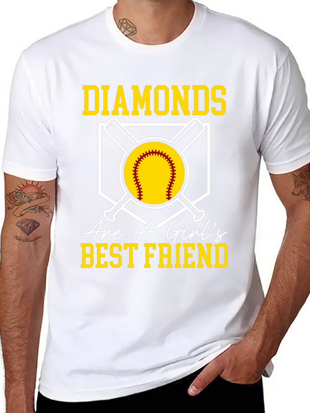 Diamonds are a Girls Best Friend T-Shirt