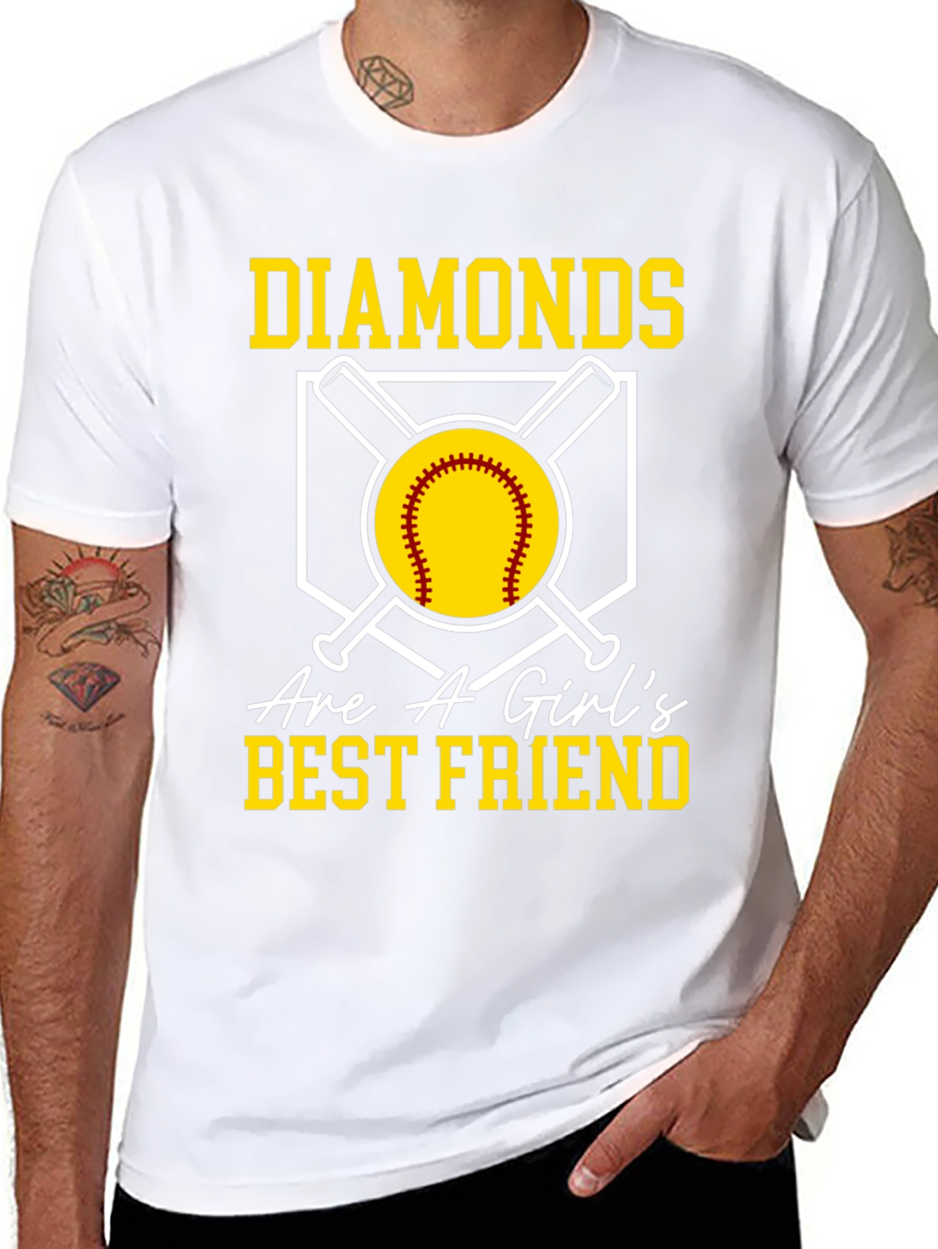 Diamonds are a Girls Best Friend T-Shirt