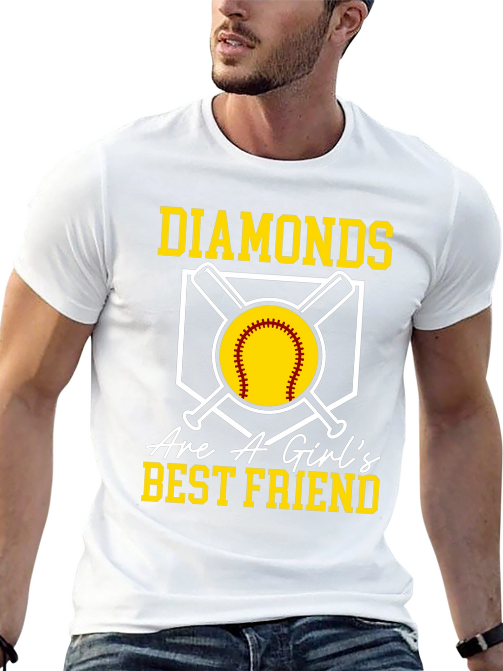 Diamonds are a Girls Best Friend T-Shirt