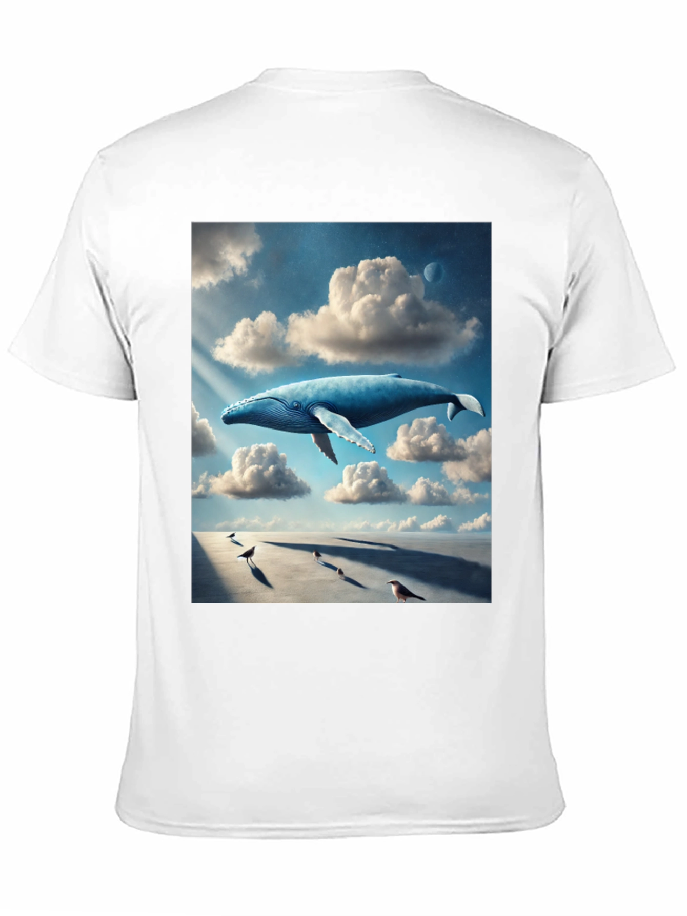 Whimsical Whale Dreamscape Graphic Tee