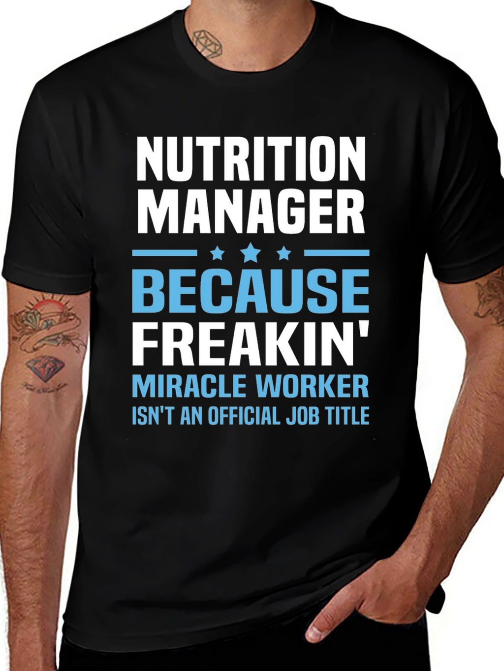 Nutrition Manager Funny T-Shirt