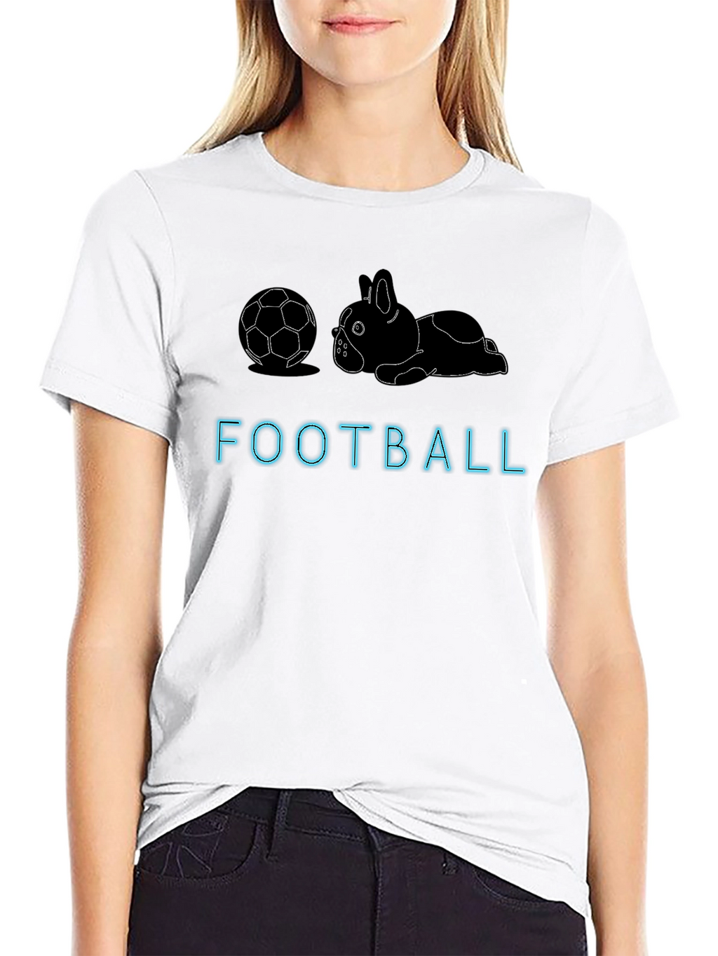 Dog with Soccer Ball T-Shirt