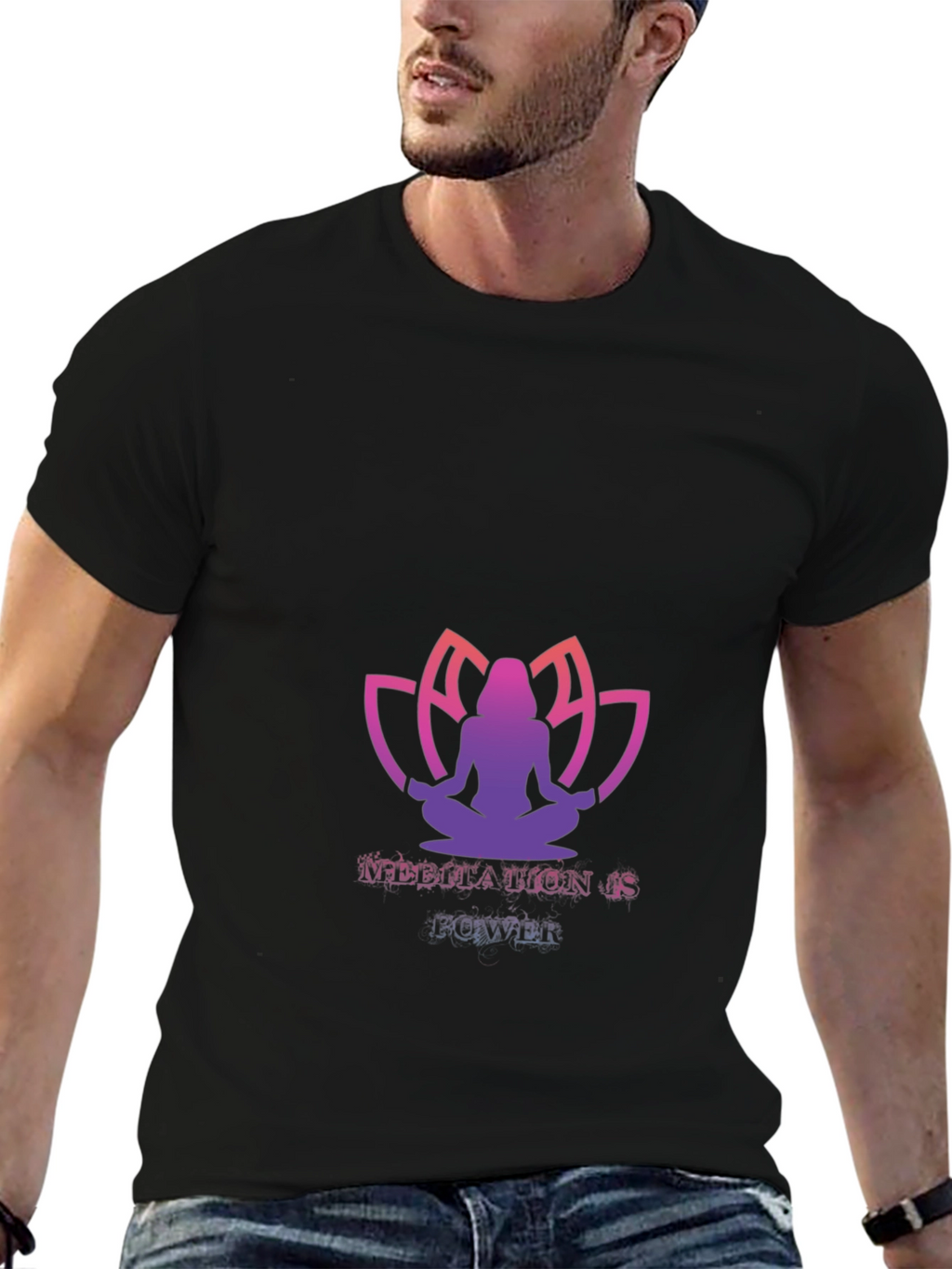 Meditation Is Power T-Shirt
