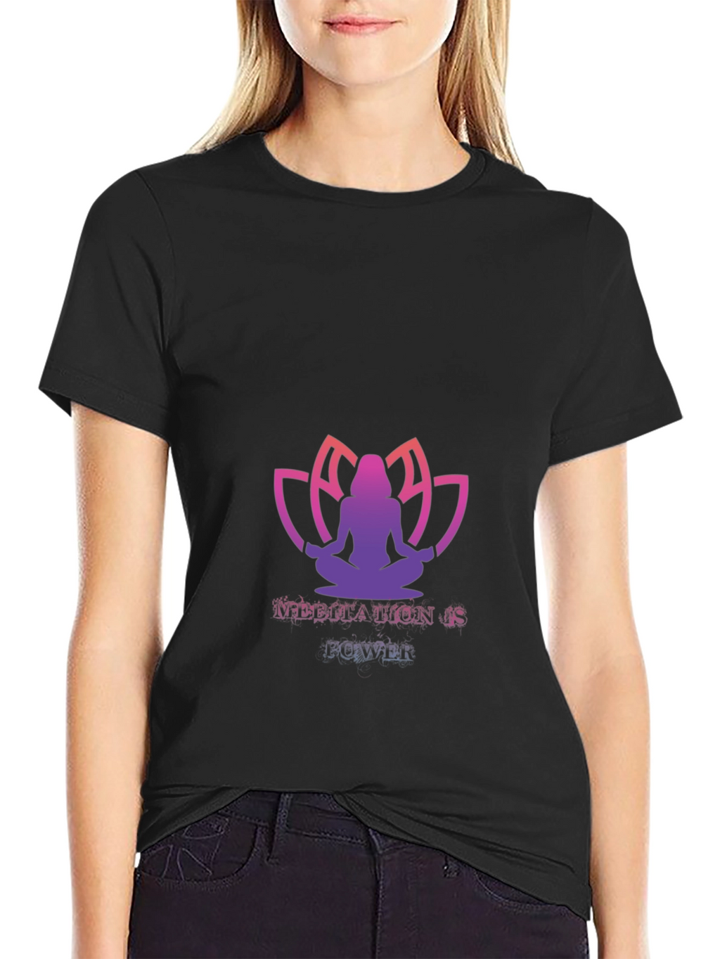 Meditation Is Power T-Shirt