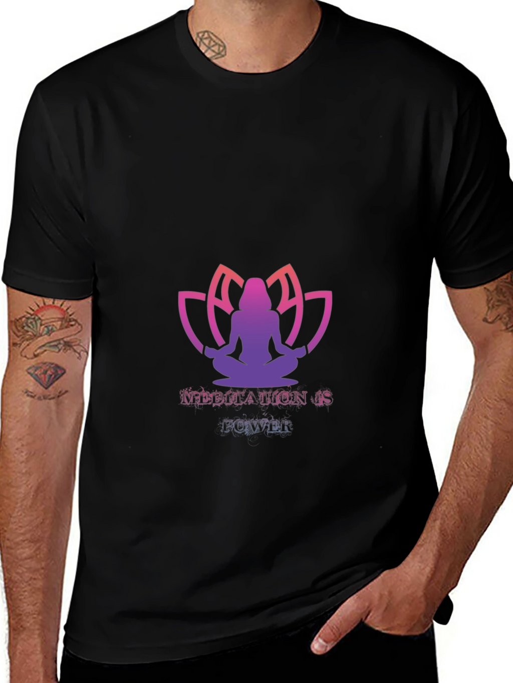 Meditation Is Power T-Shirt