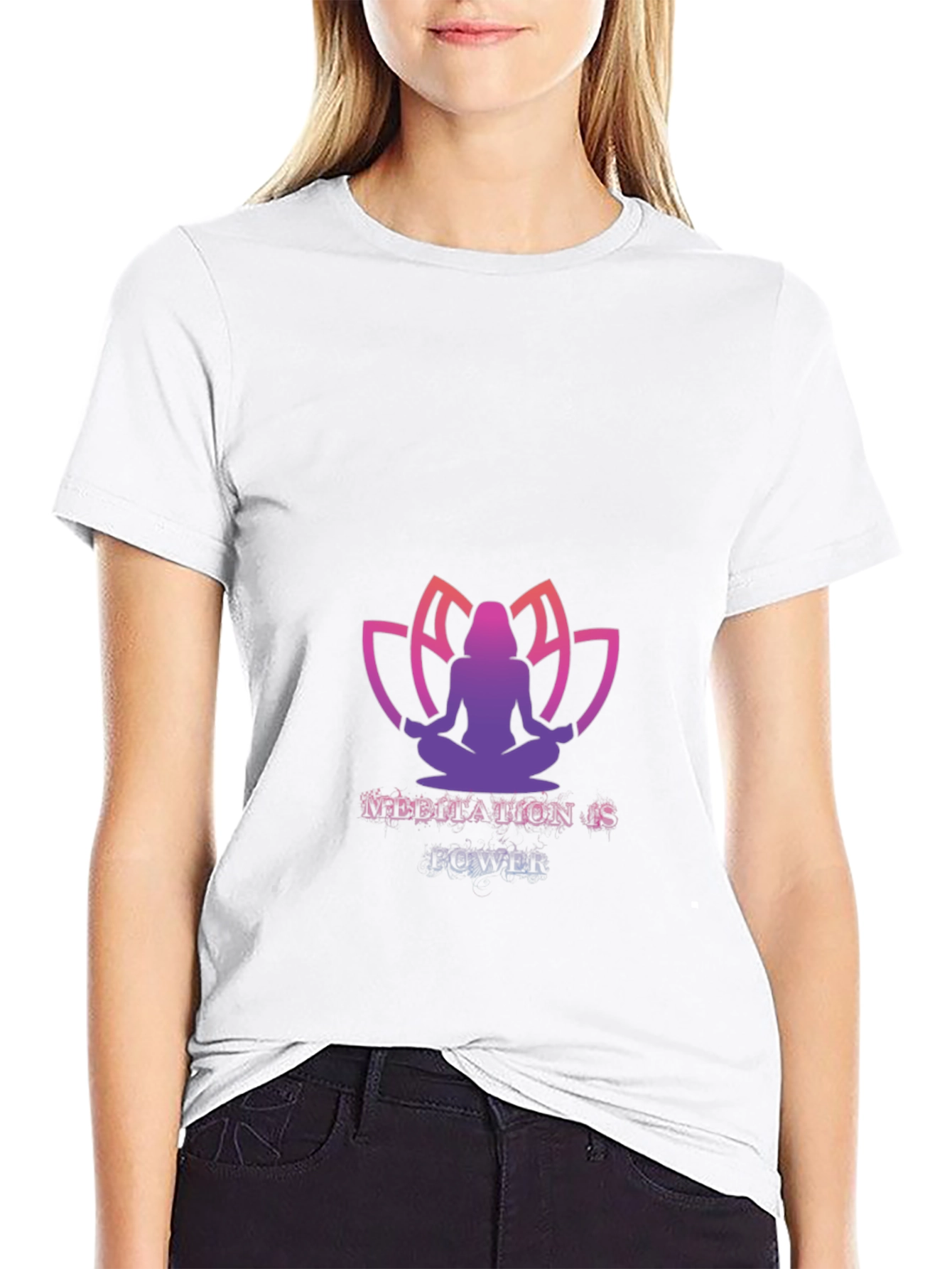 Meditation Is Power T-Shirt