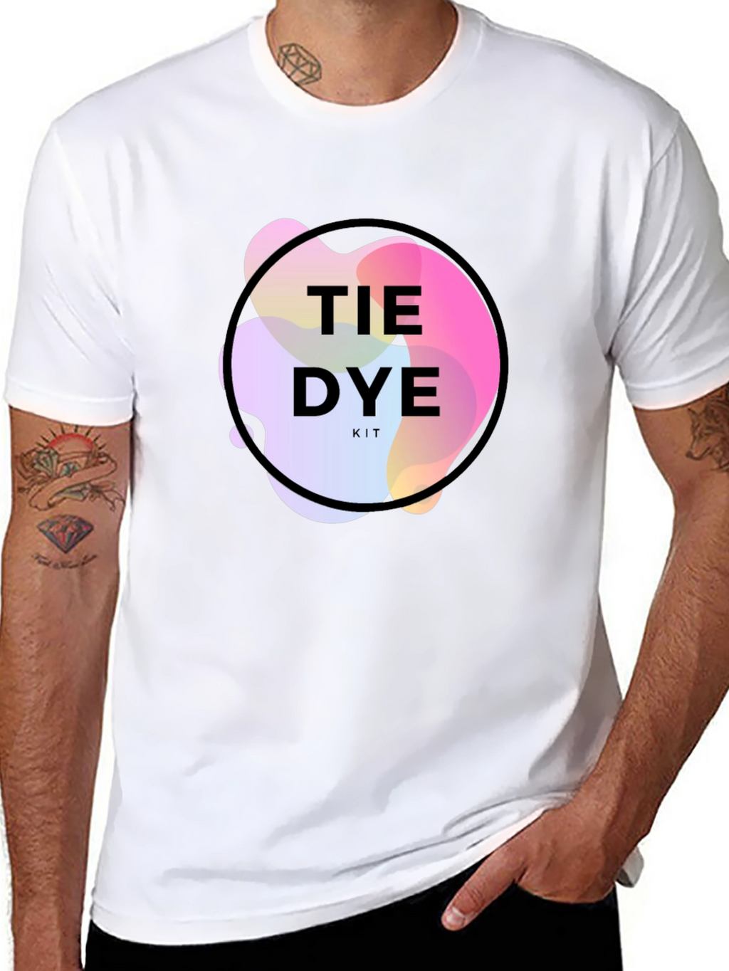 Tie Dye Kit T-Shirt - Trendy Design