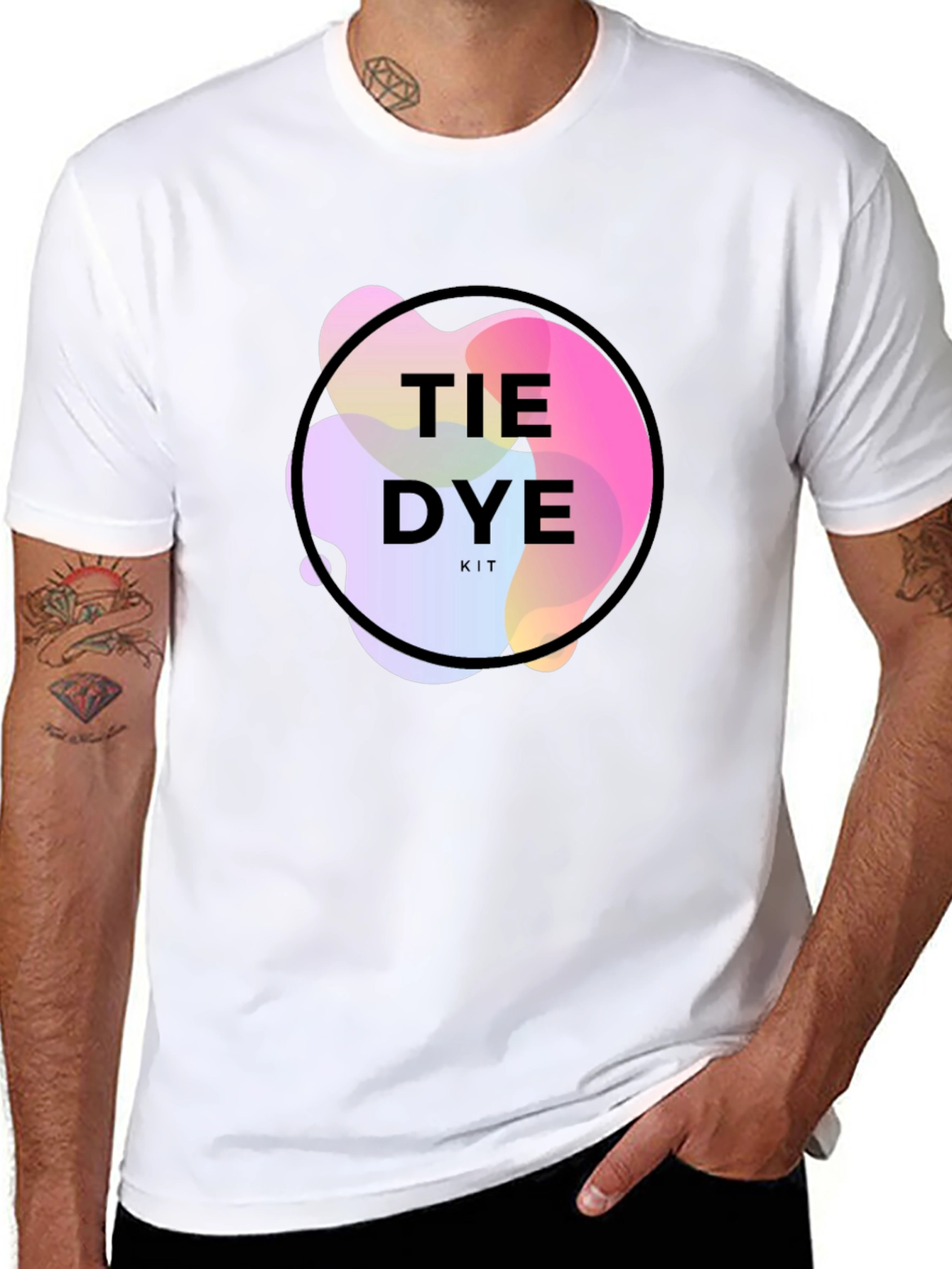 Tie Dye Kit T-Shirt - Trendy Design
