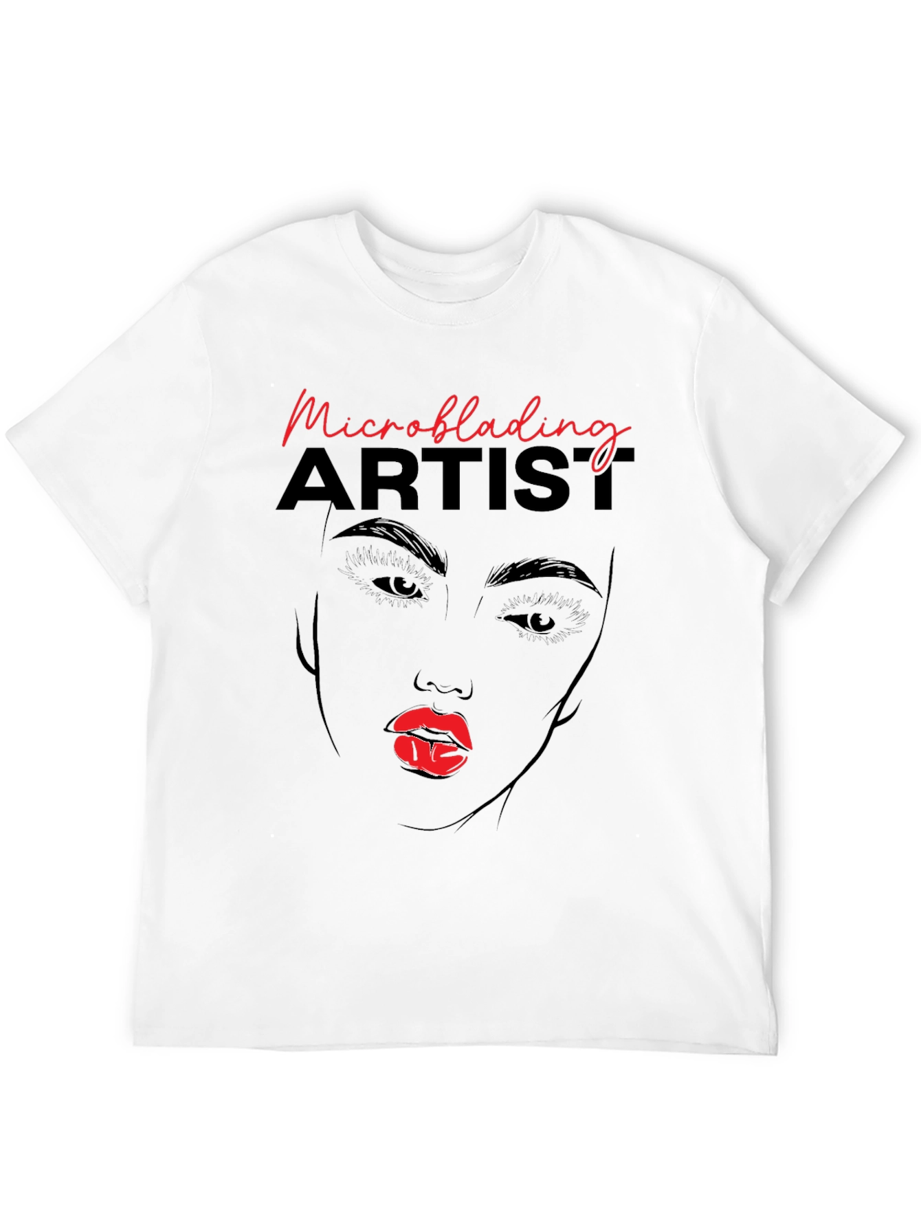 Microblading Artist Graphic T-Shirt - Unisex Black Tee