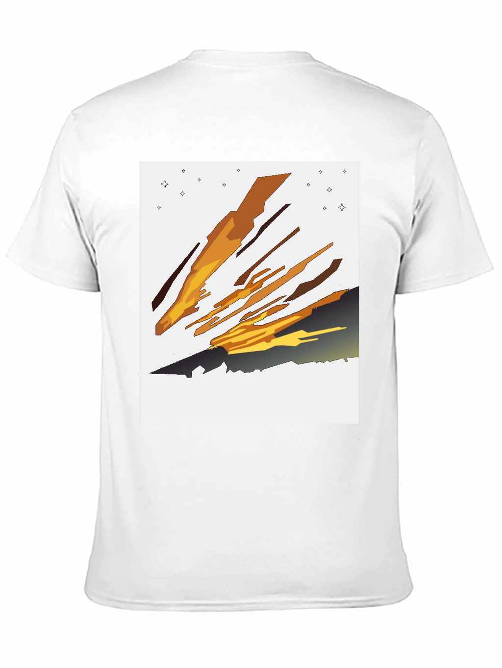 Abstract Comet Graphic Tee