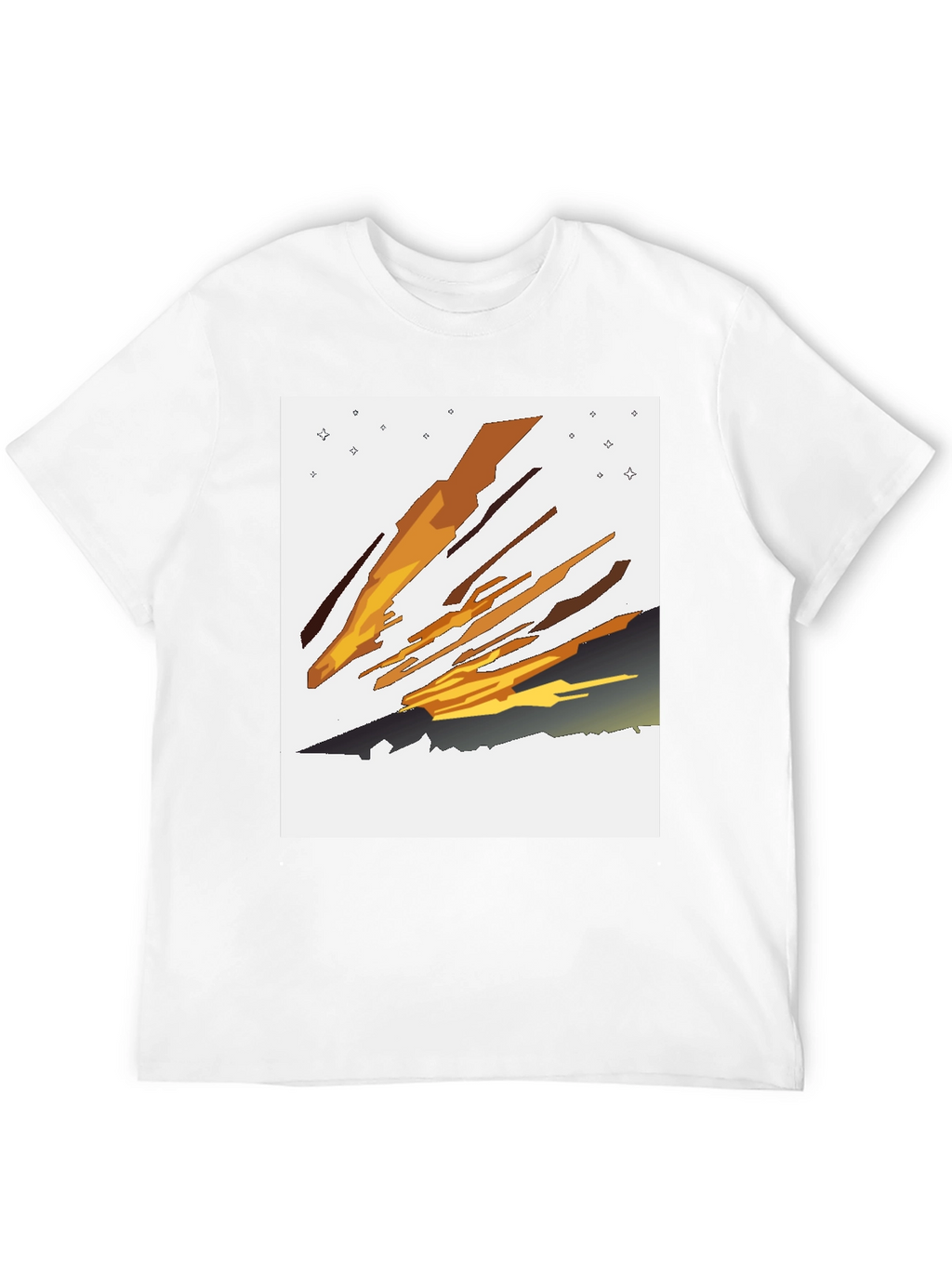 Abstract Comet Graphic Tee