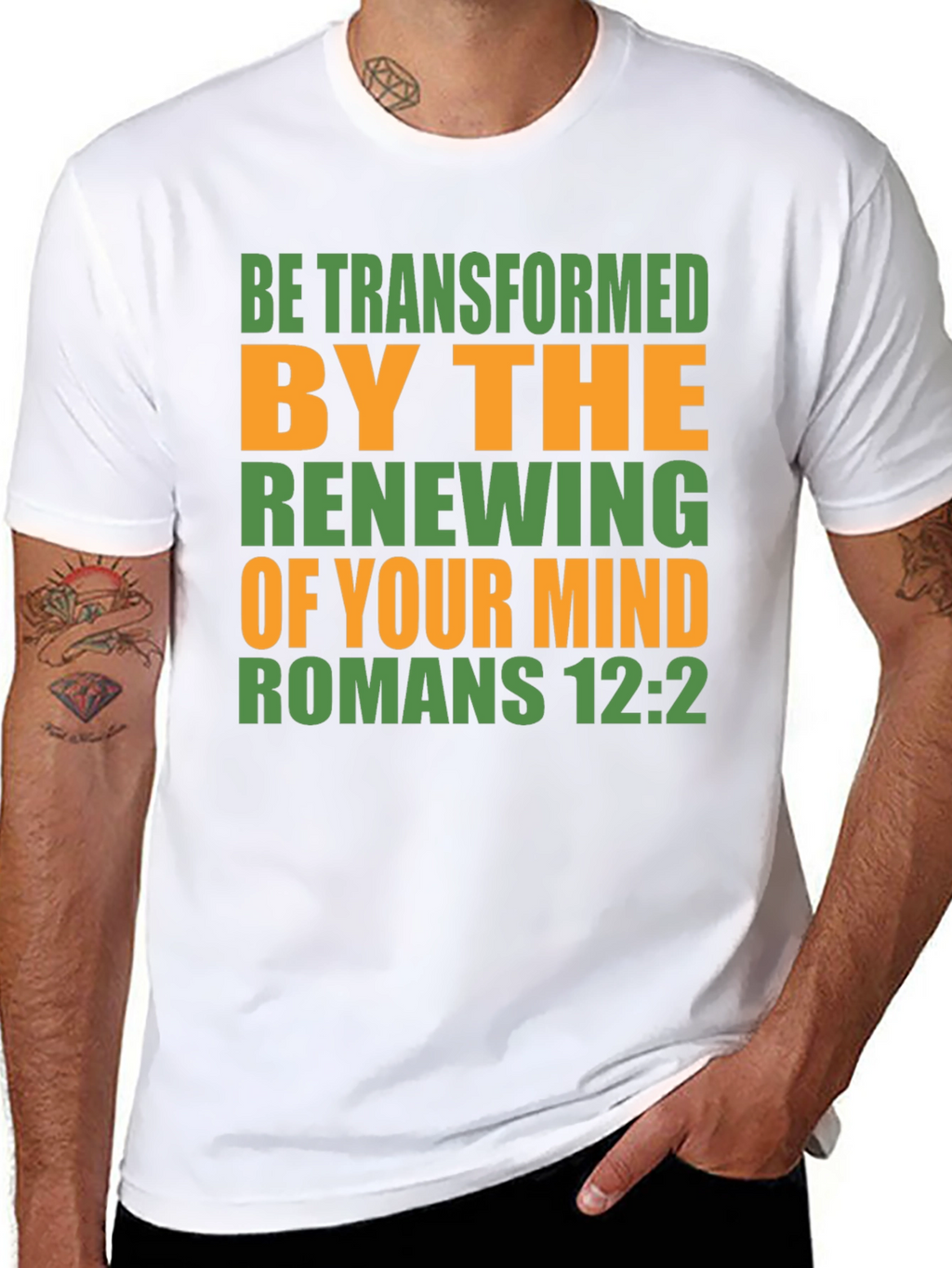 Be Transformed Romans 12:2 T-Shirt