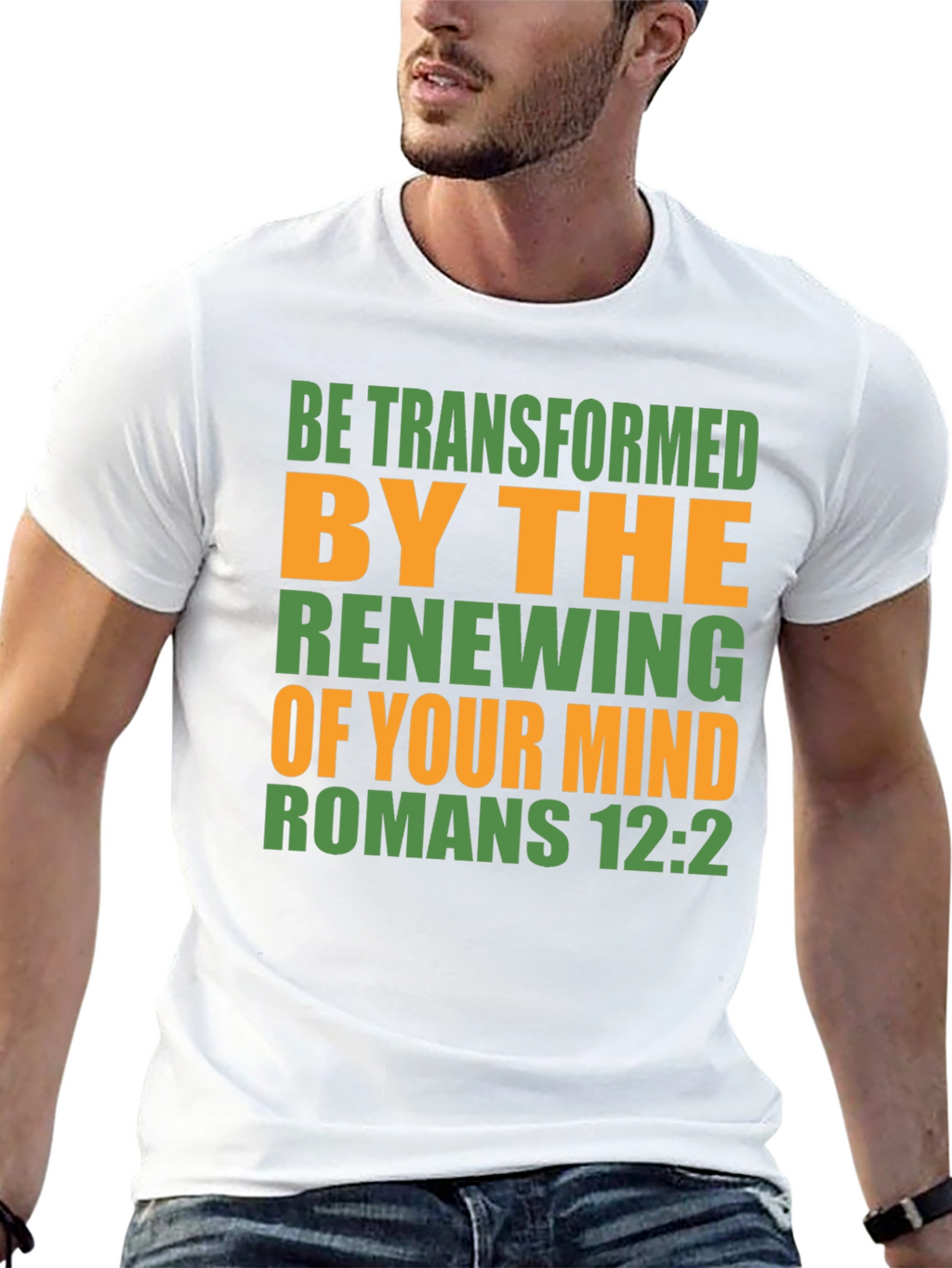 Be Transformed Romans 12:2 T-Shirt