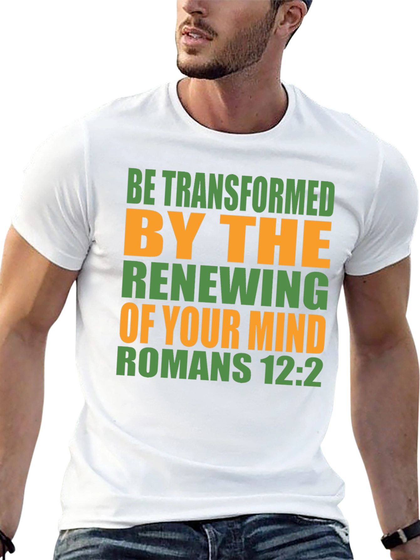 Be Transformed Romans 12:2 T-Shirt