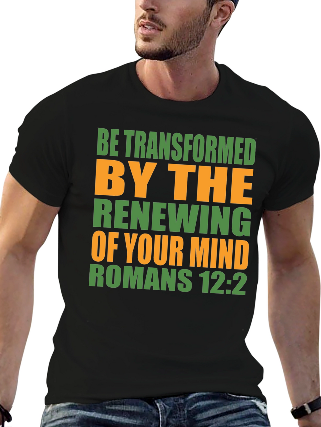 Be Transformed Romans 12:2 T-Shirt