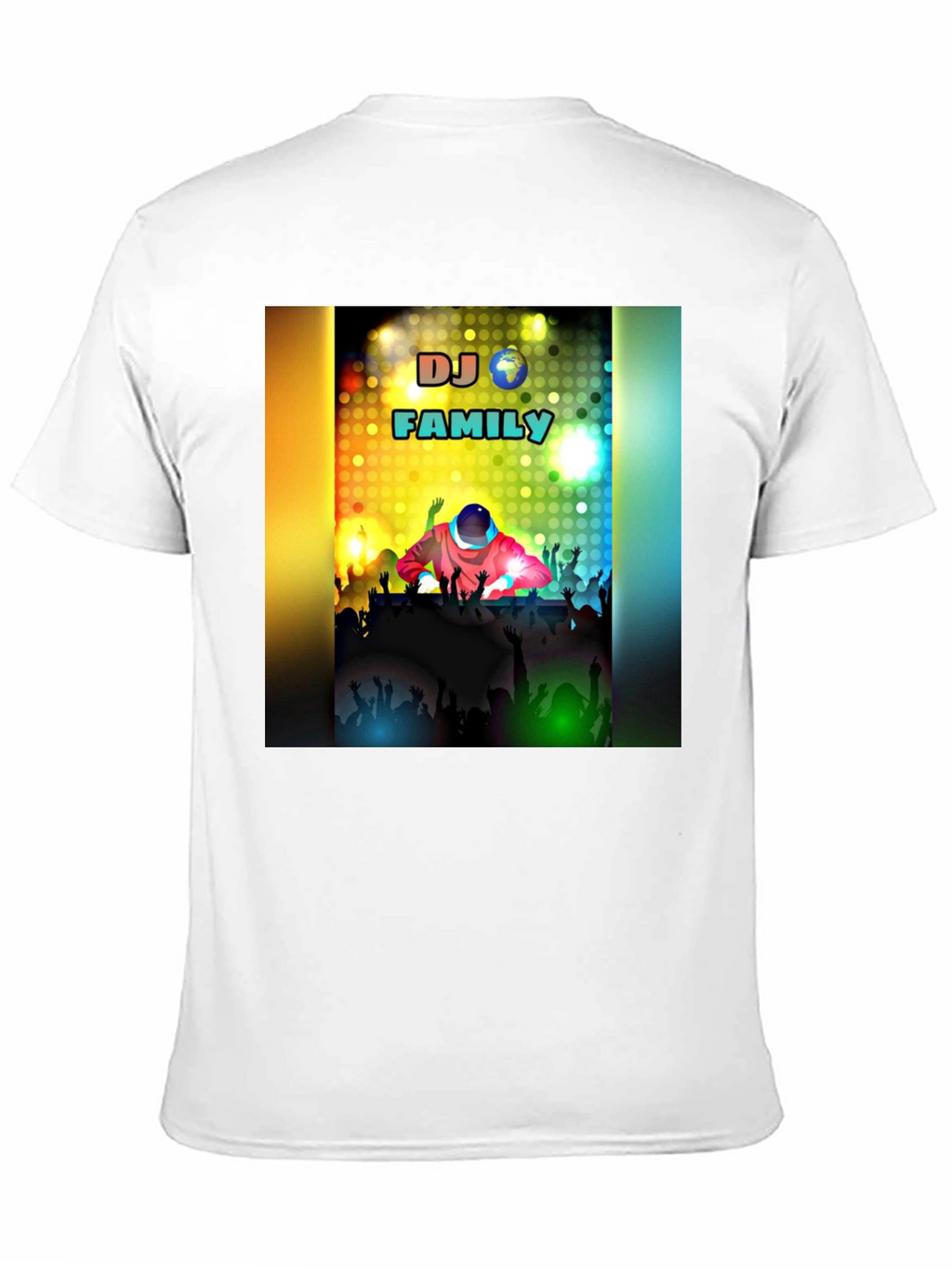 DJ Family Black T-Shirt - Music Lover Apparel