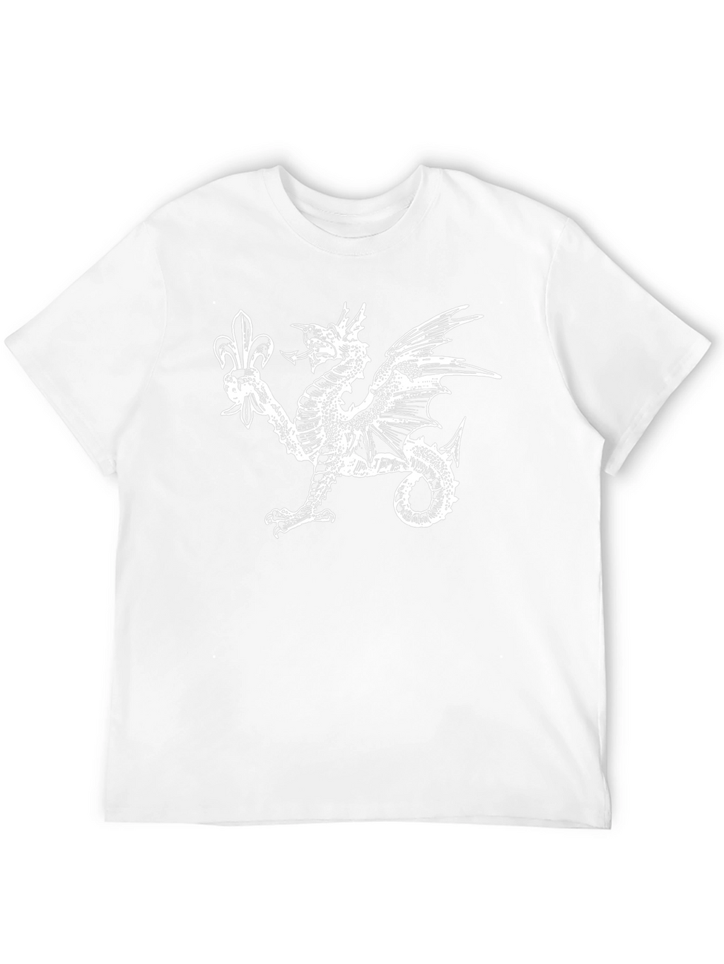 Dragon & Fleur-de-lis Black T-Shirt
