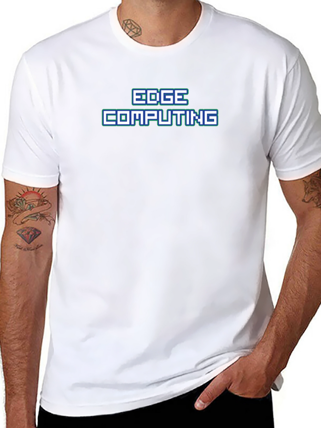 Edge Computing T-Shirt - Tech Enthusiast Apparel