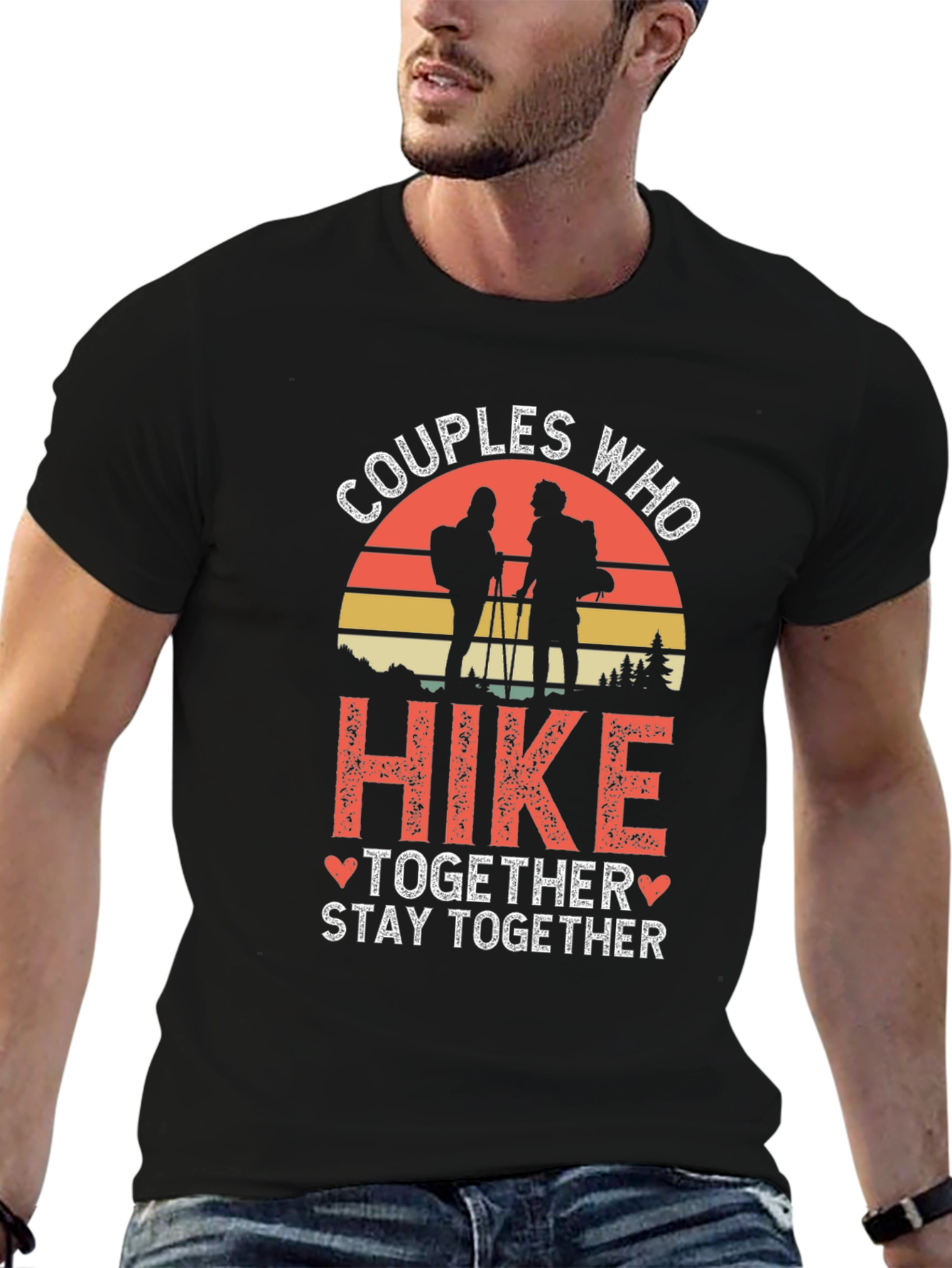 Couples Who Hike Together Stay Together Tee