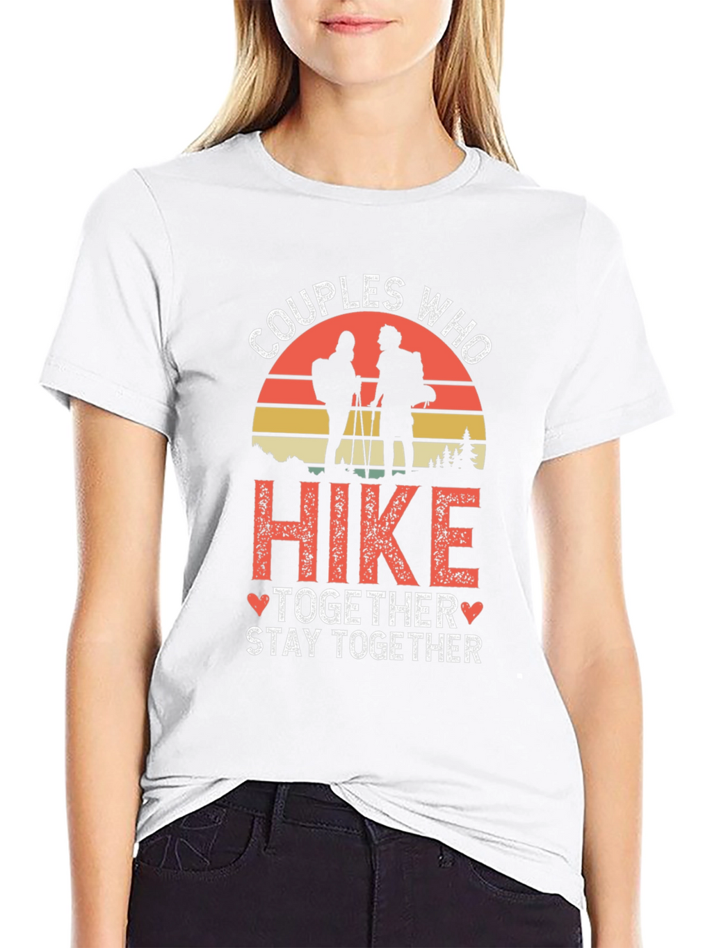 Couples Who Hike Together Stay Together Tee