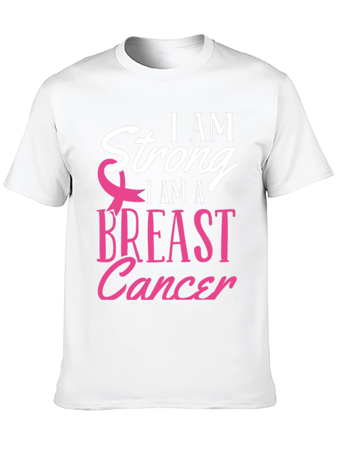 I am Strong Breast Cancer Awareness T-Shirt