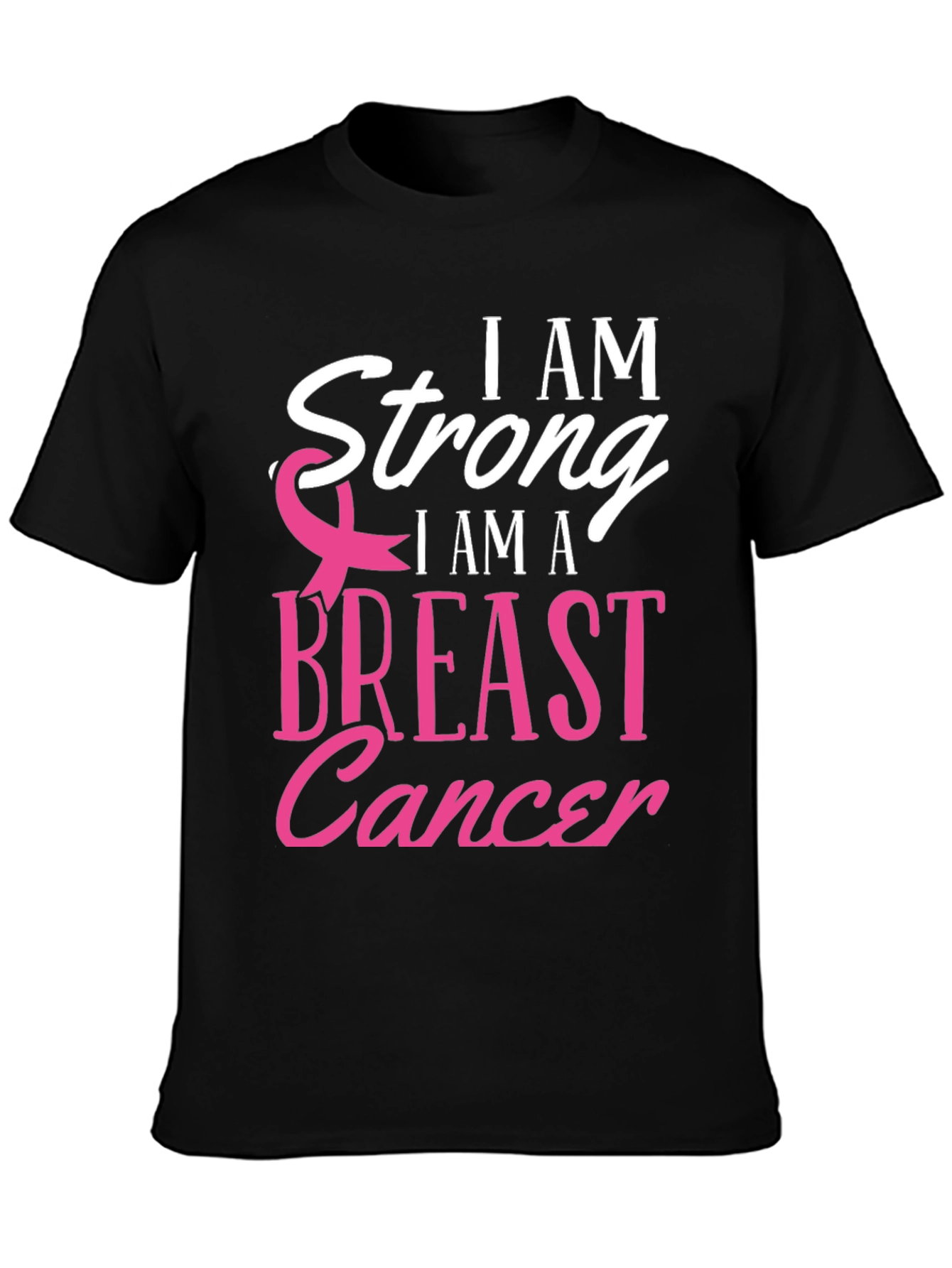 I am Strong Breast Cancer Awareness T-Shirt