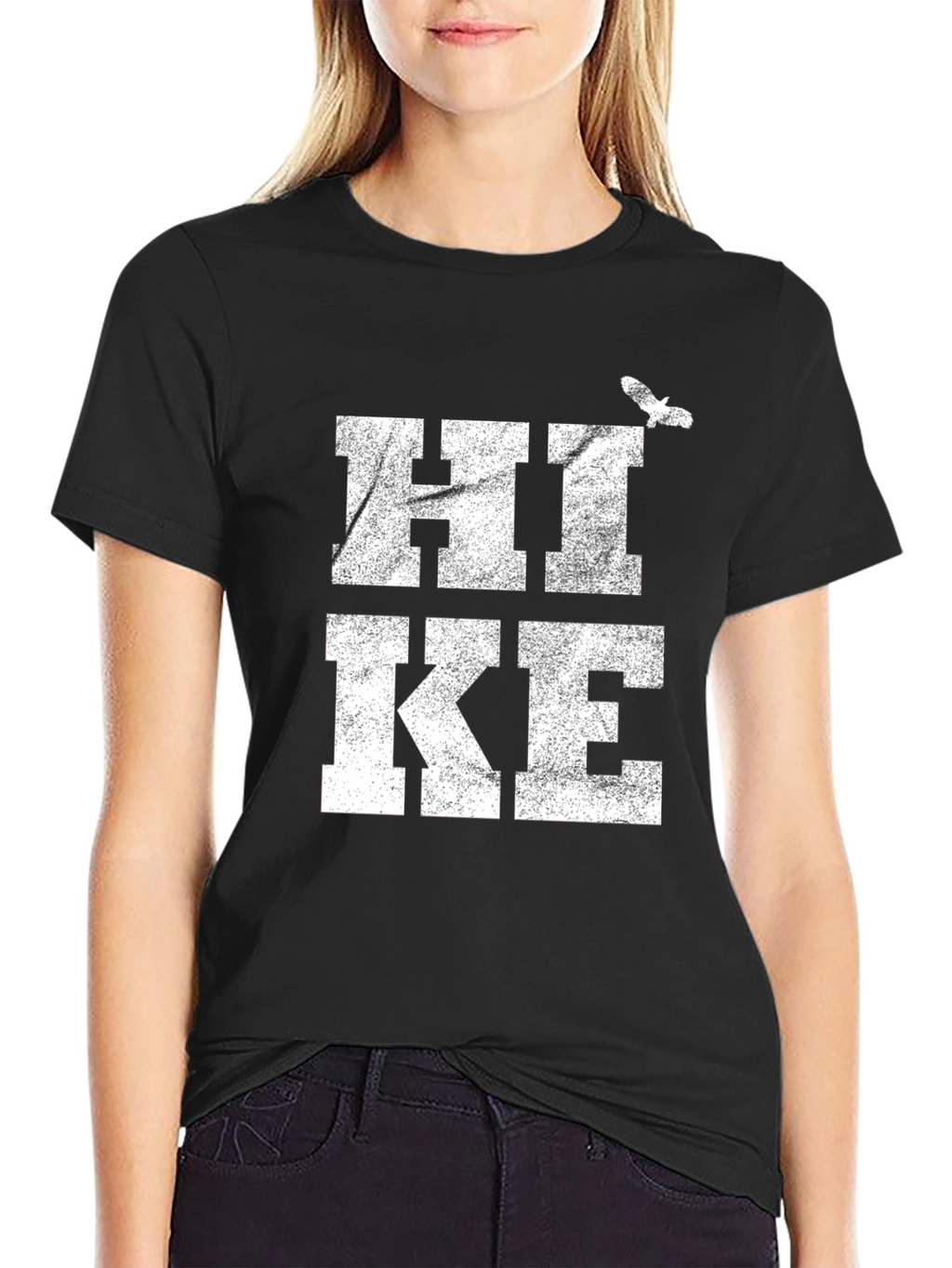 Hike Graphic Tee - Black Casual Shirt