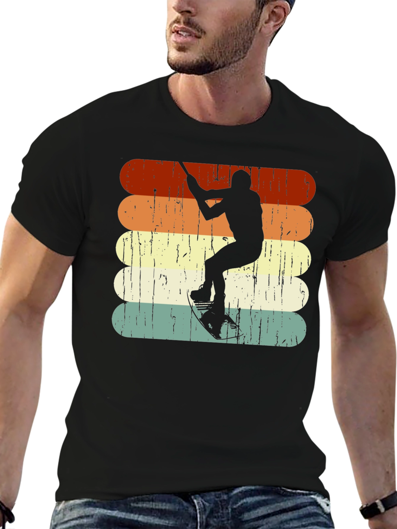 Retro Watersports Graphic T-Shirt