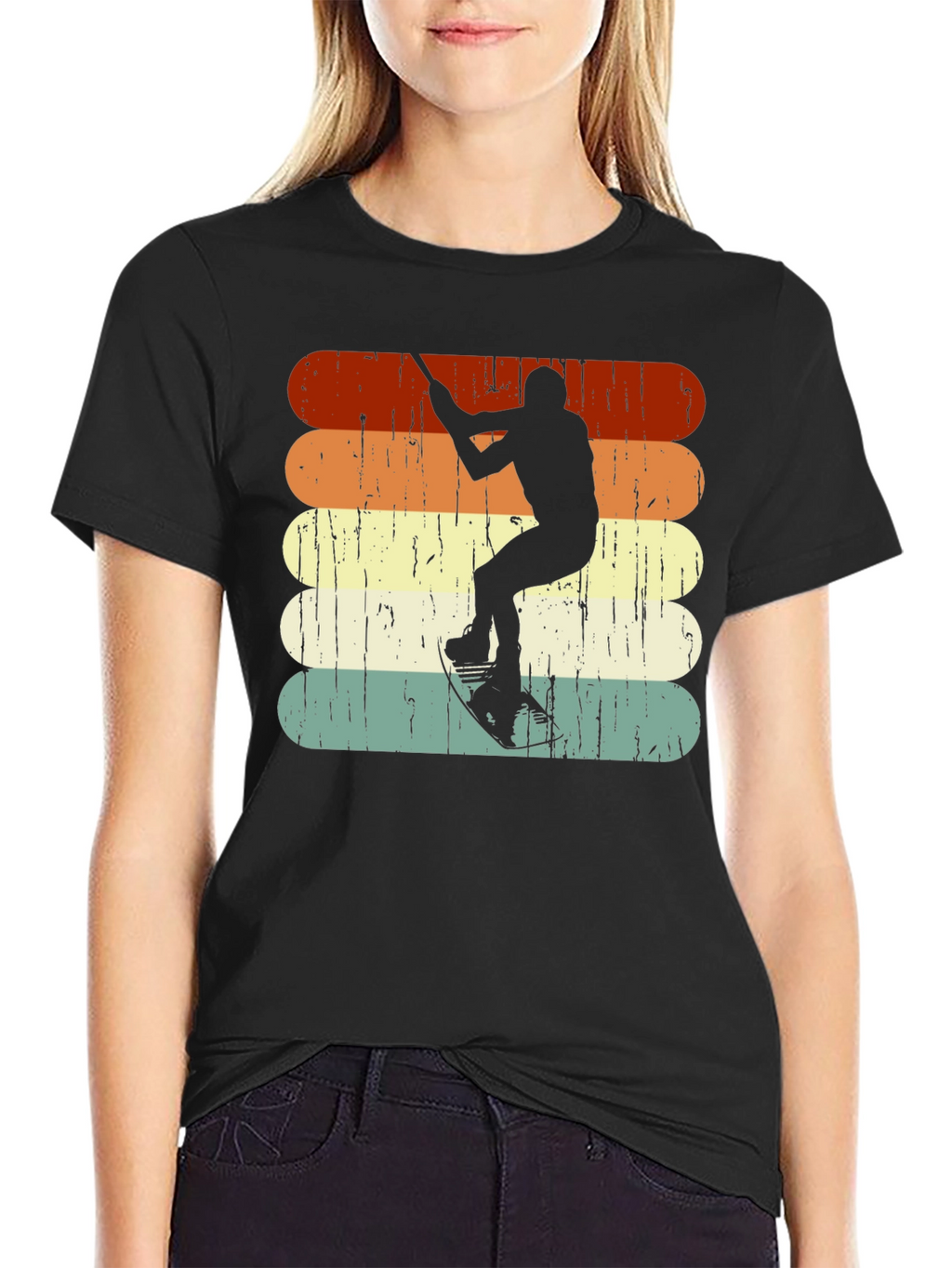 Retro Watersports Graphic T-Shirt