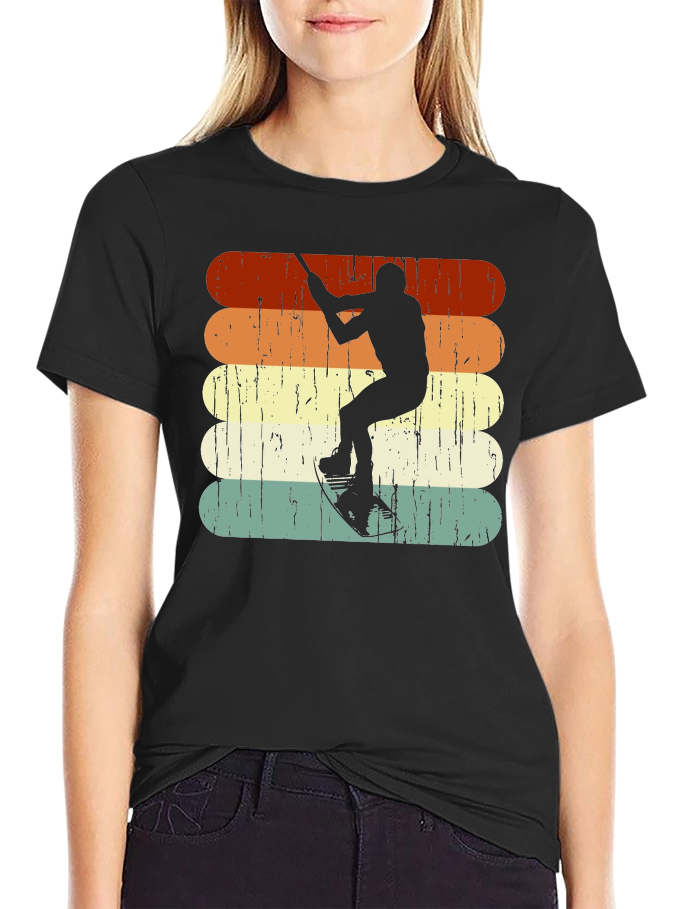 Retro Watersports Graphic T-Shirt