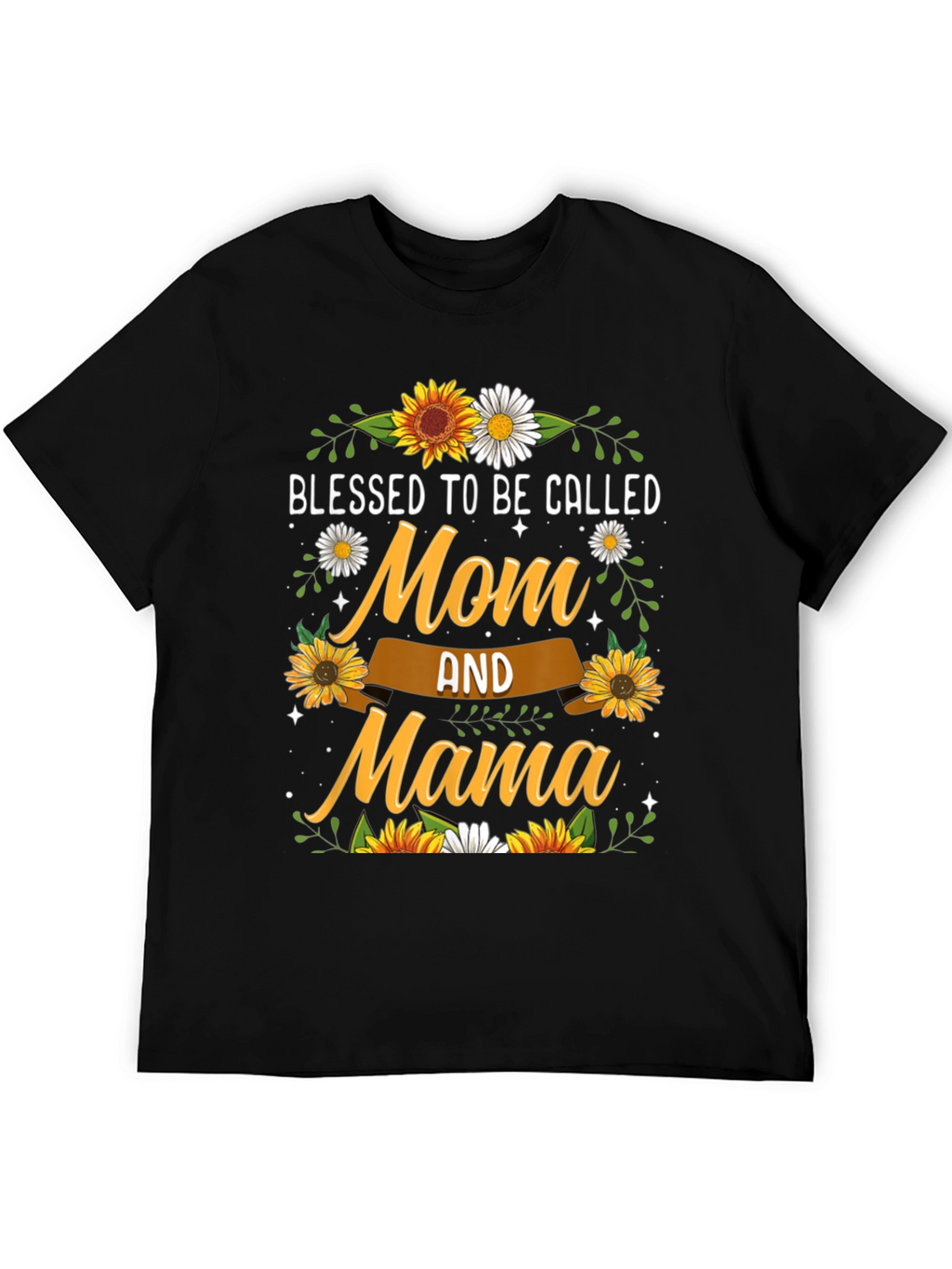Blessed Mom & Mama Sunflower T-Shirt