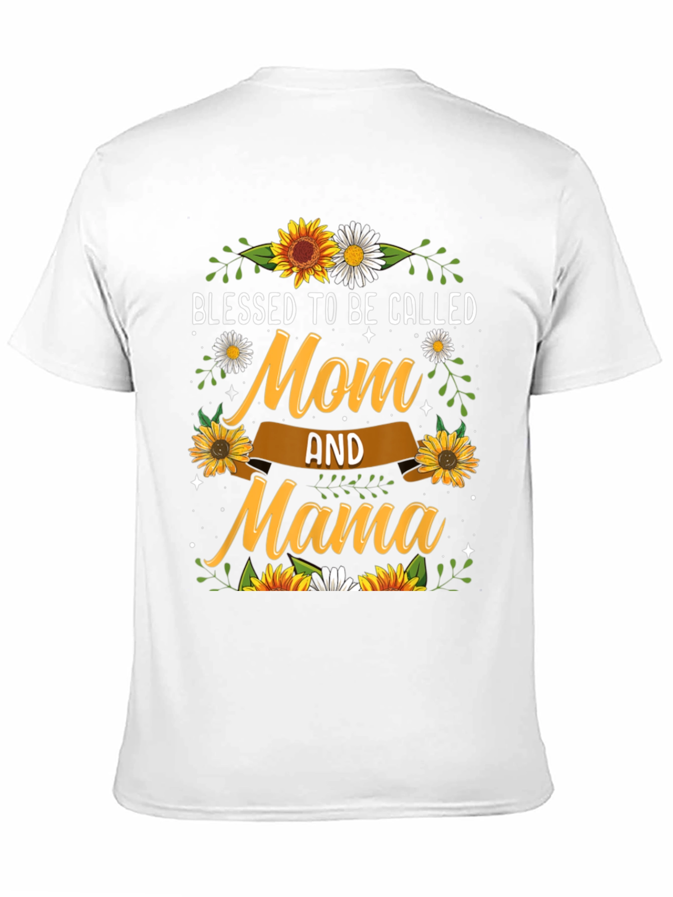 Blessed Mom & Mama Sunflower T-Shirt
