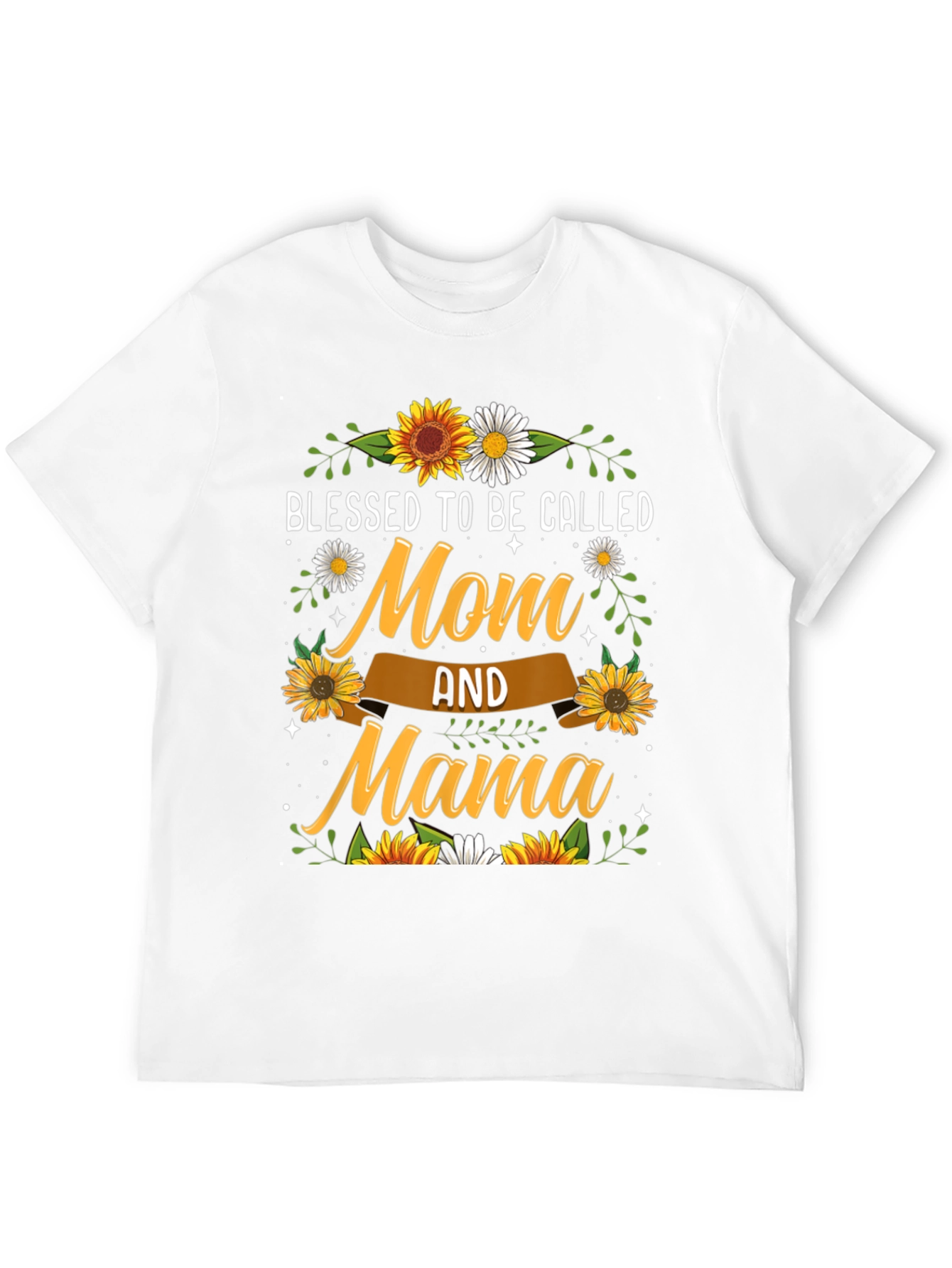 Blessed Mom & Mama Sunflower T-Shirt