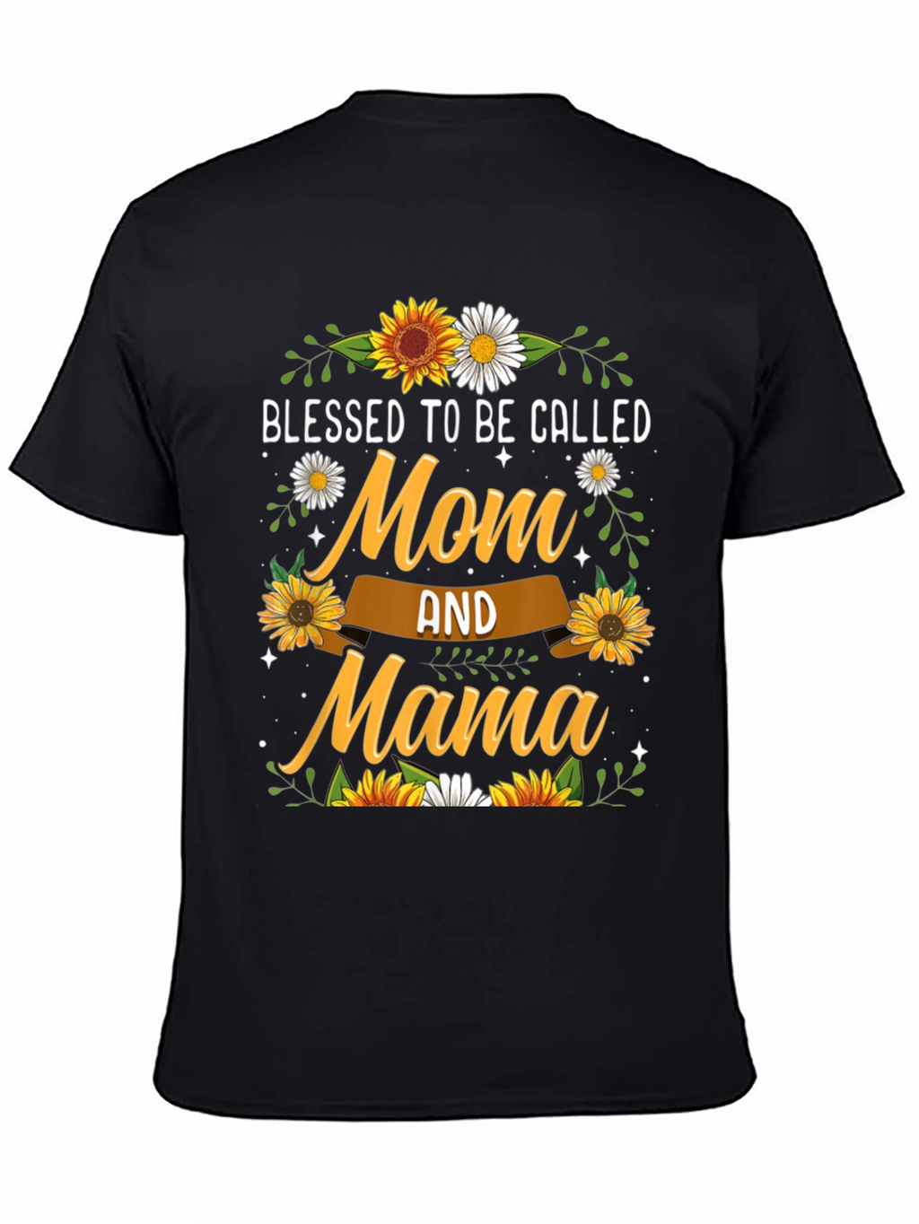 Blessed Mom & Mama Sunflower T-Shirt