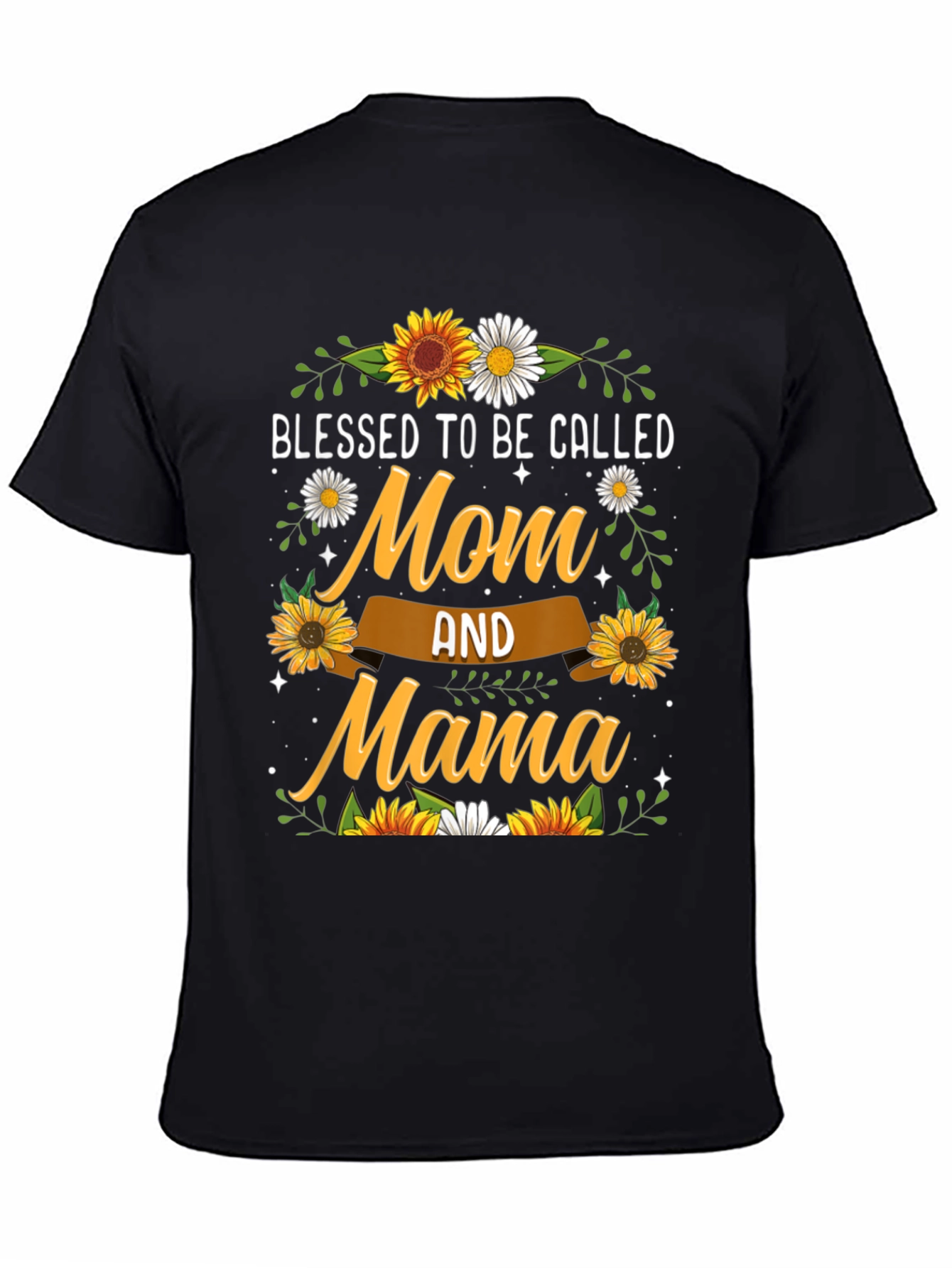 Blessed Mom & Mama Sunflower T-Shirt